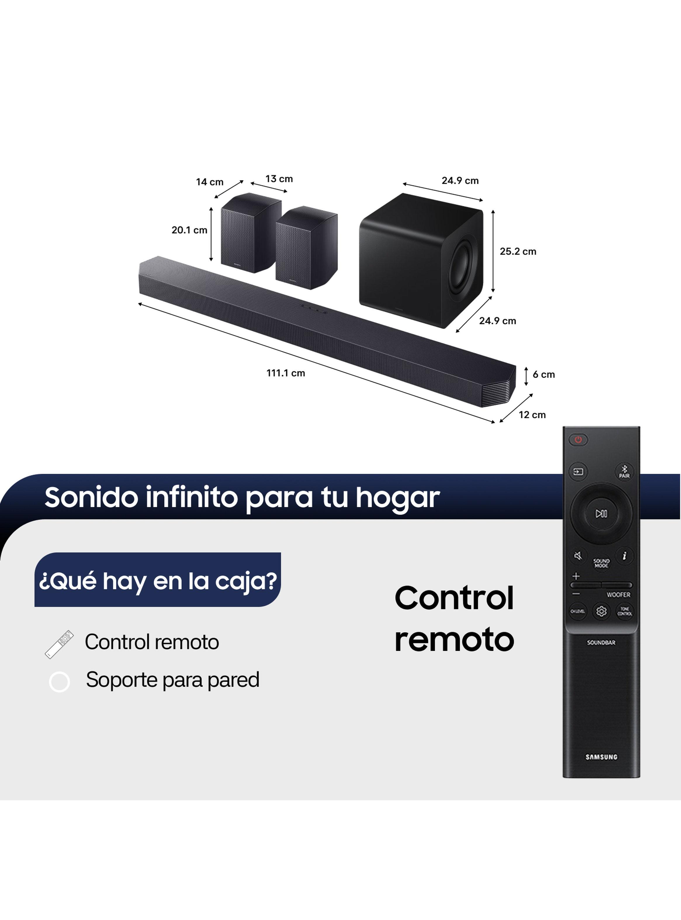 Soundbar Q-Series HW-Q930H 9.1.4ch Subwoofer + Parlantes Traseros 2026-2