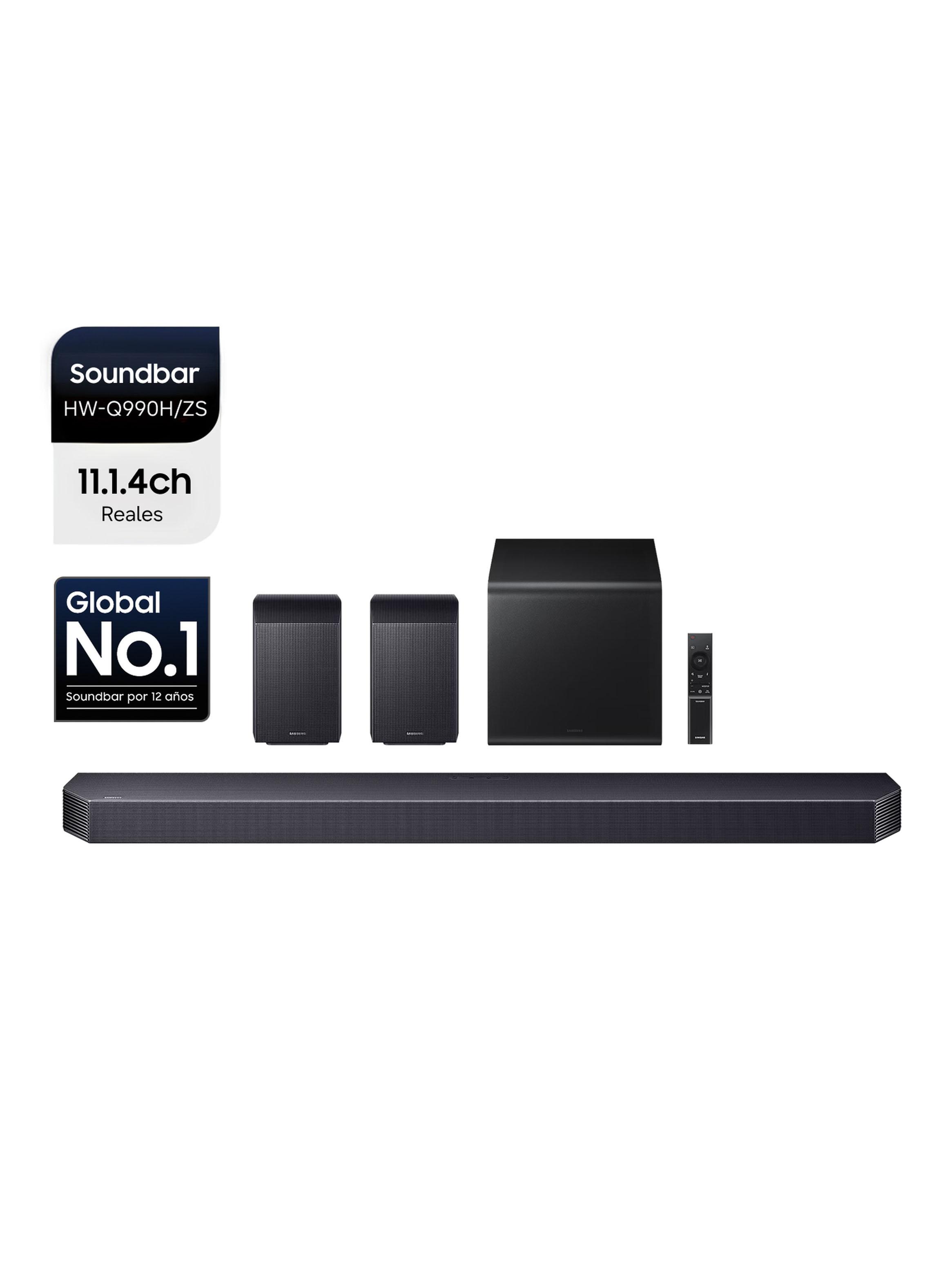 Soundbar Q-Series HW-Q990H 11.1.4ch Subwoofer y Parlantes traseros 2026-2