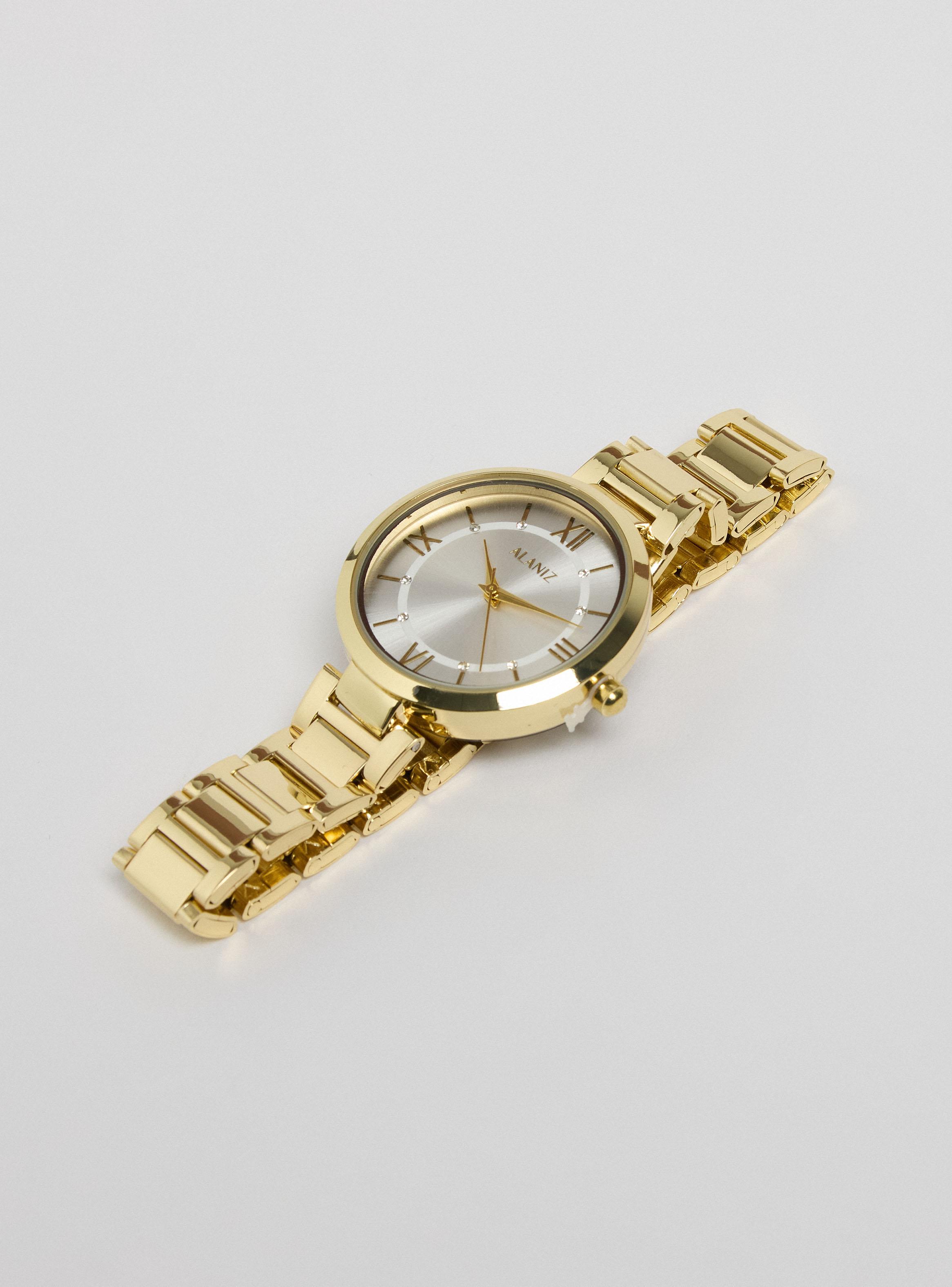 Pack Reloj Análogo Gold Mujer + Pulsera-4