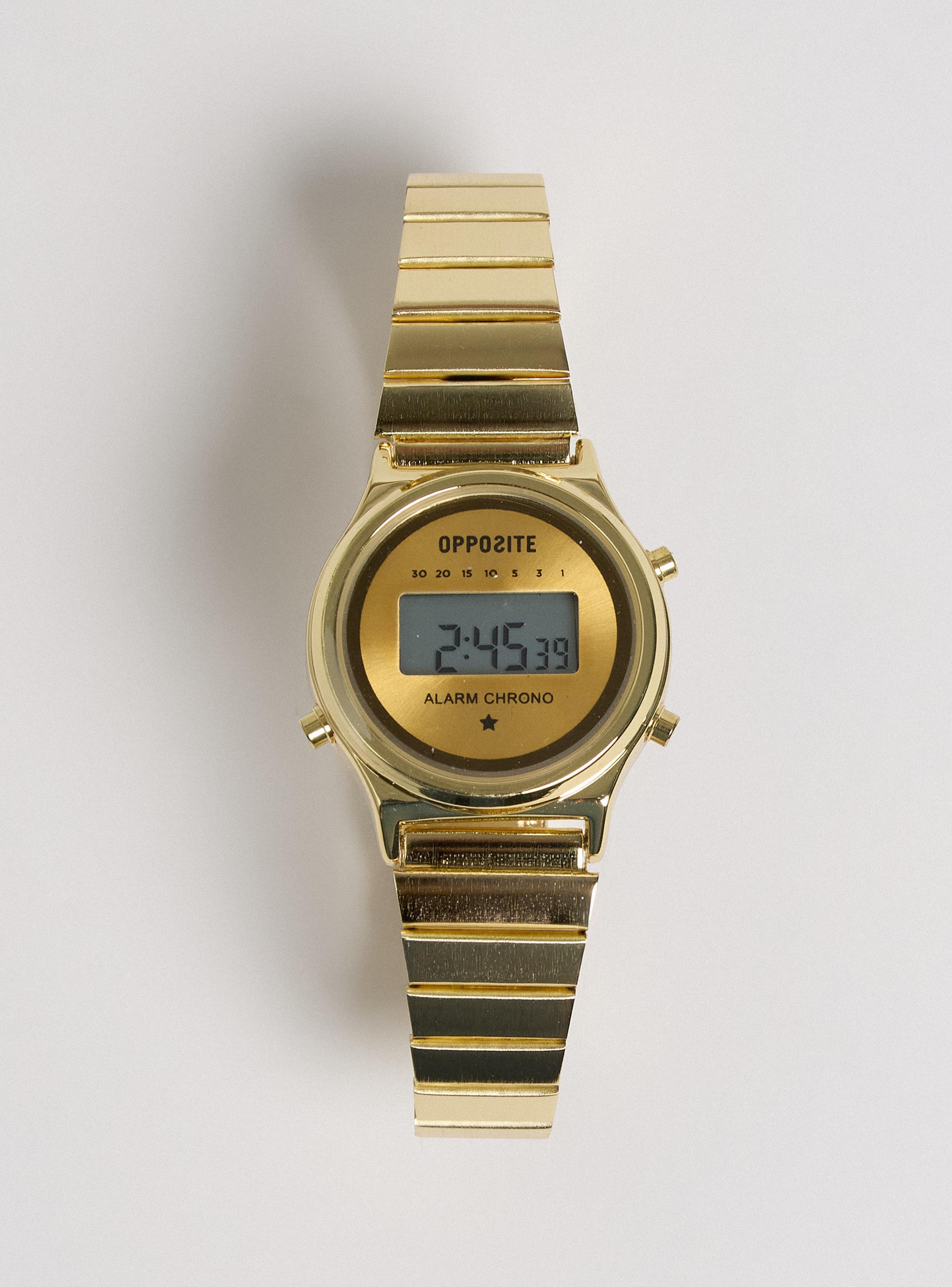 Reloj Digital Gold Mujer-0