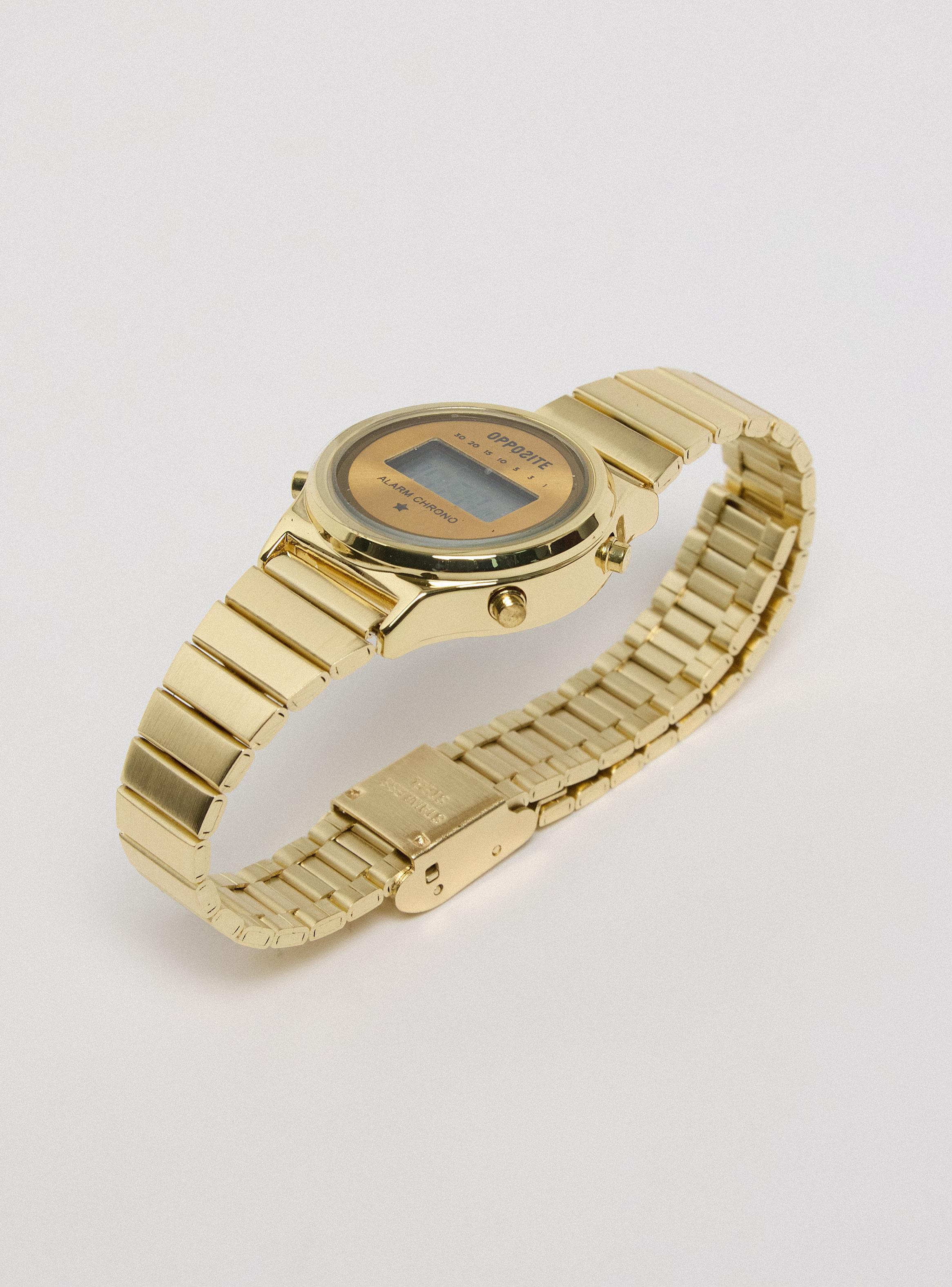 Reloj Digital Gold Mujer-2