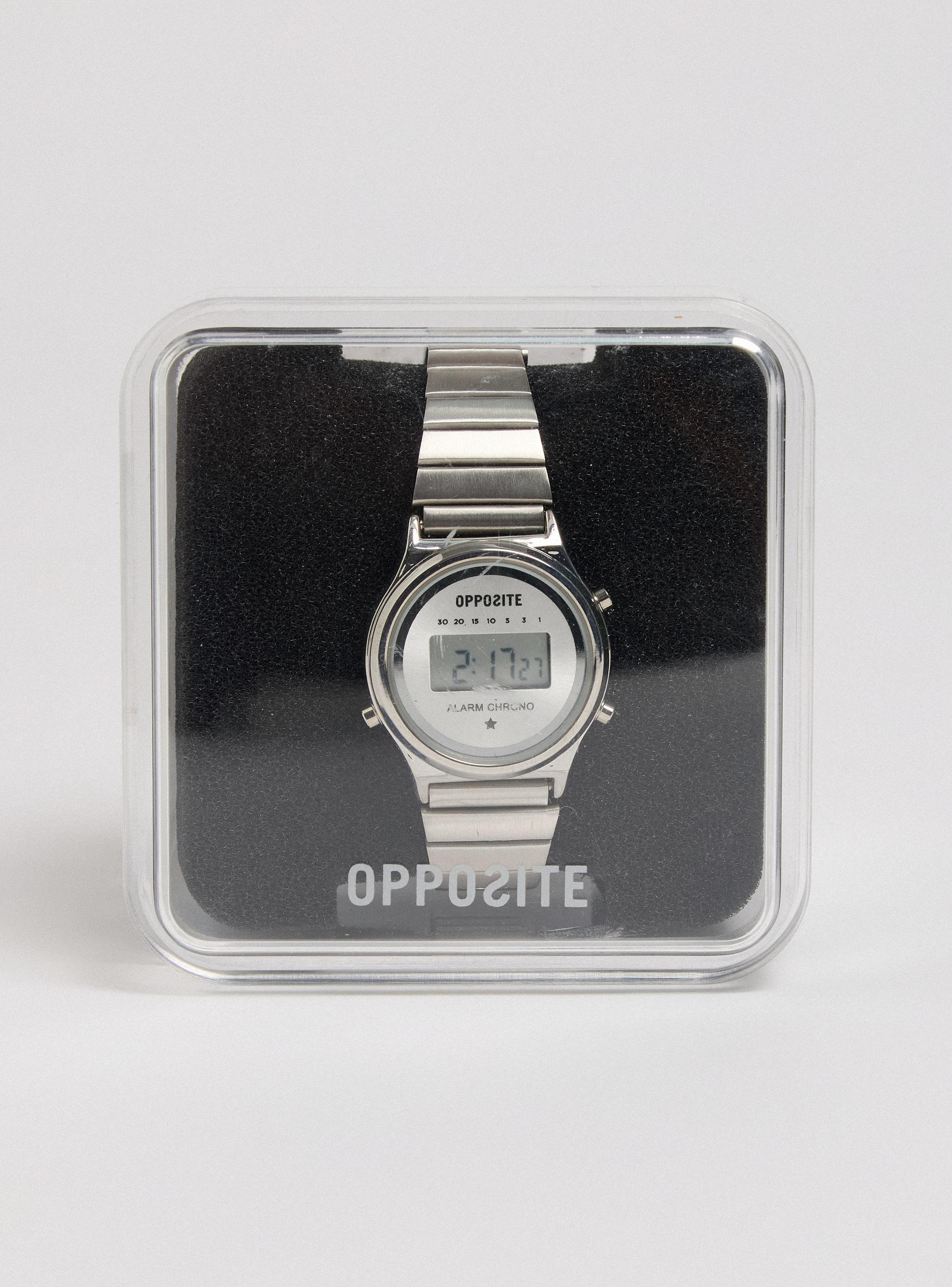 Reloj Digital Silver Mujer-4