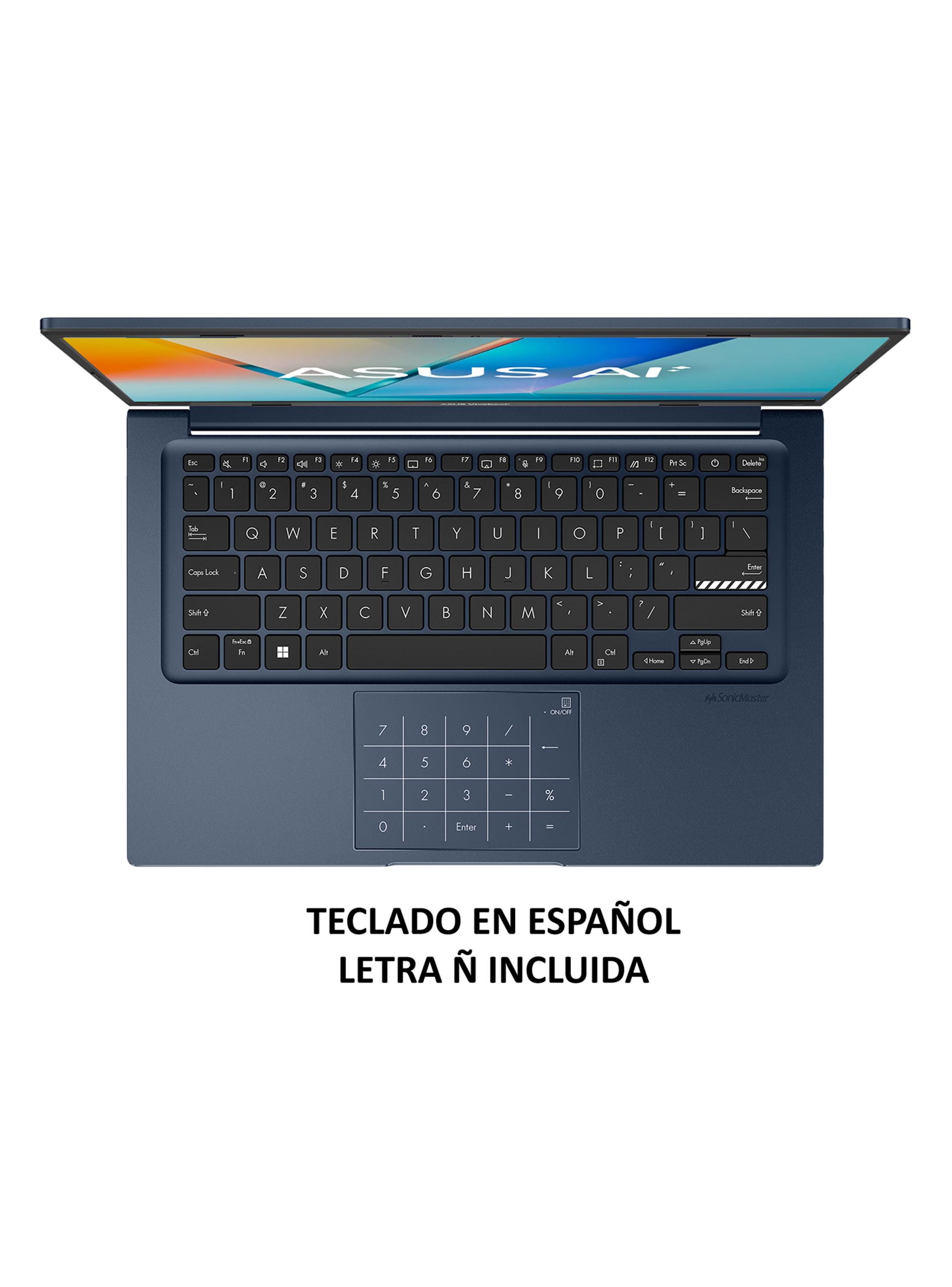 Notebook Vivobook 14 X1404 Intel Core 5 8GB RAM 512GB SSD 14'' FHD 60Hz-6