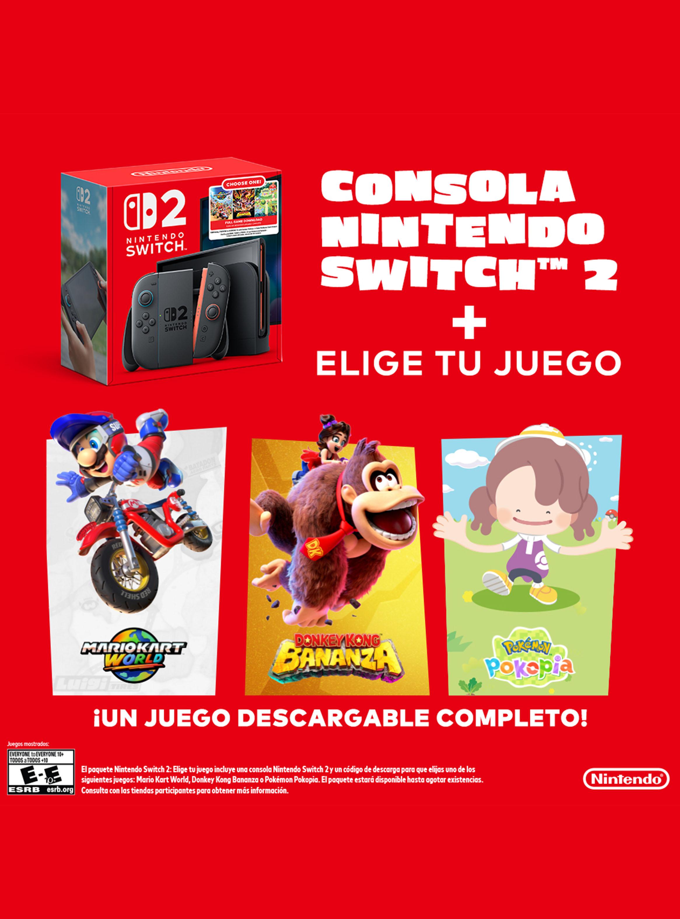 Consola Nintendo Switch 2 + Choose Your Game Bundle-3