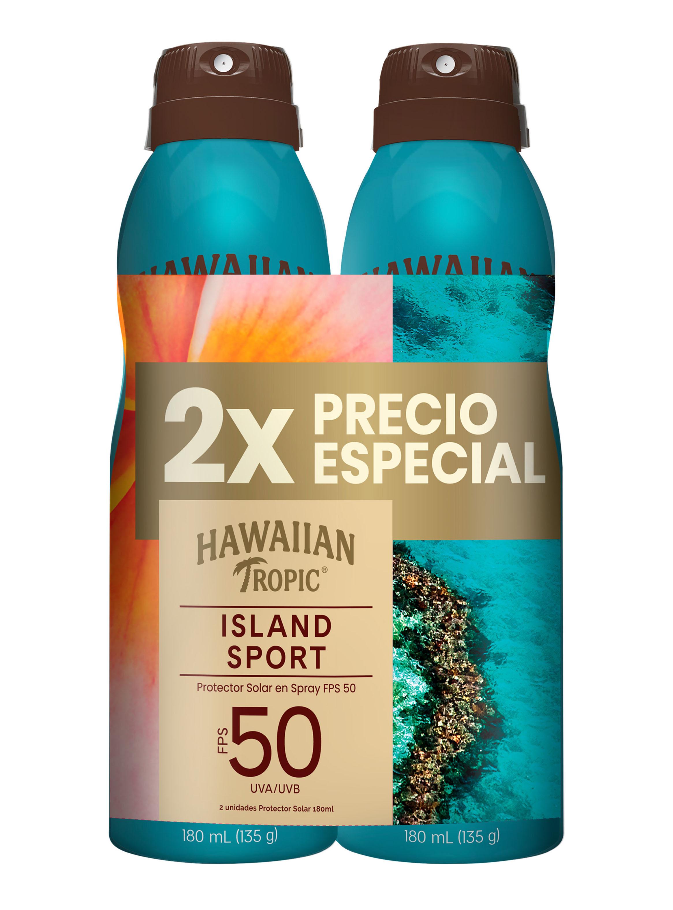 Set Protector Solar Spray Hawaiian Tropic Island Sport 360 ml-0