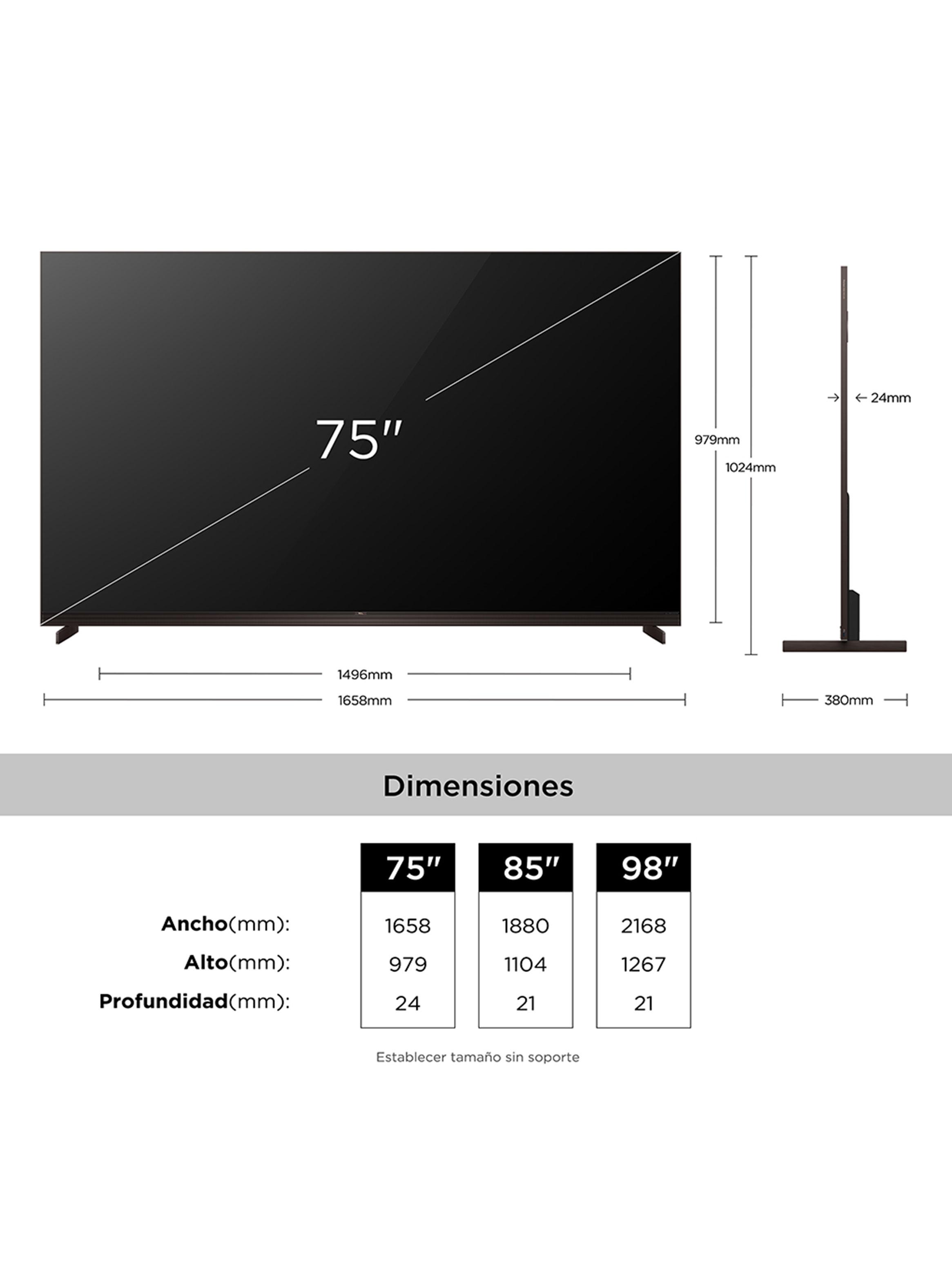 SQD Mini LED Smart TV 75'' UHD 4K X11L-1