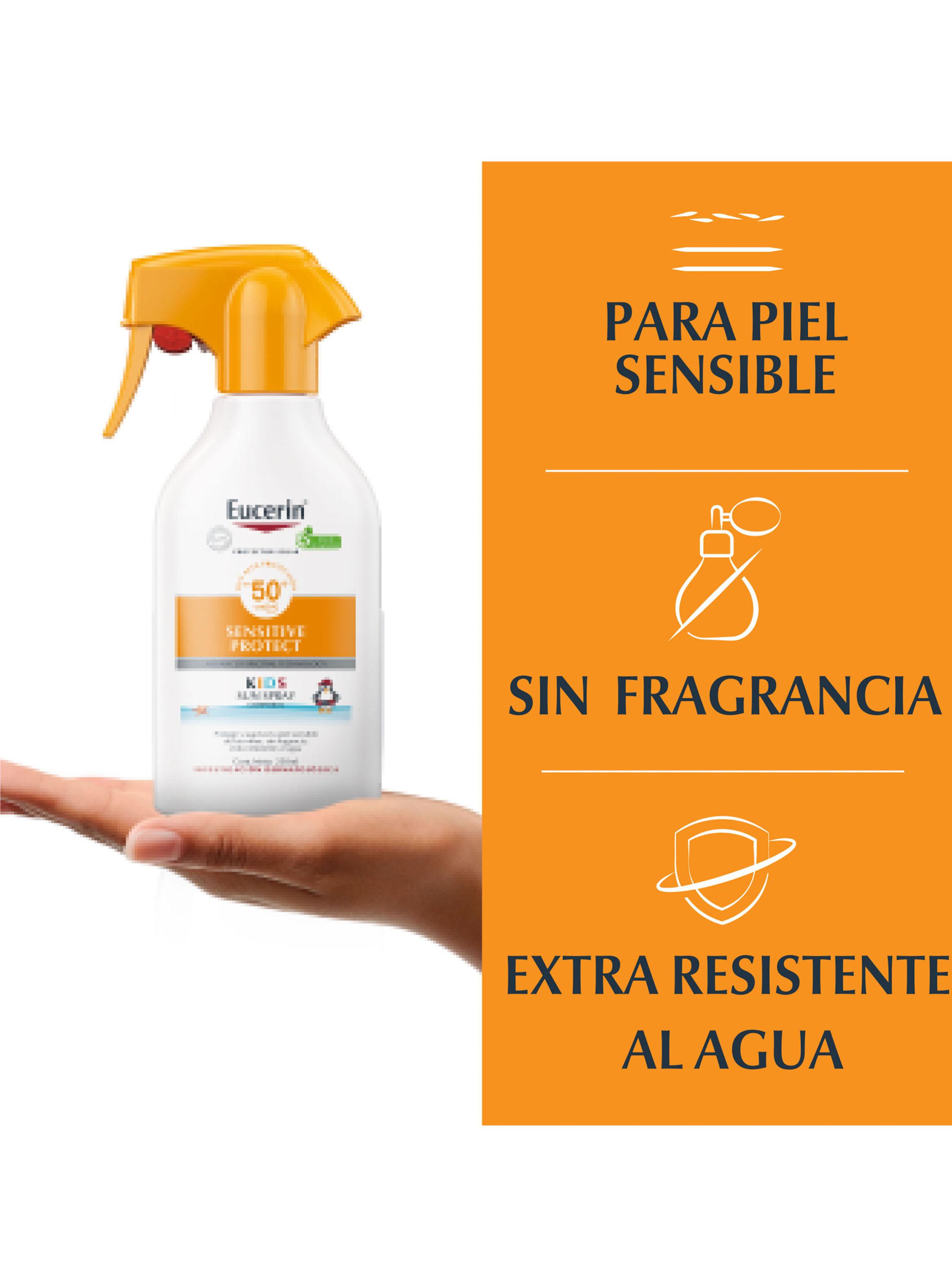 Protector Solar Spray Niños Sensitive Protect Trigger FPS50+ 250ml-4