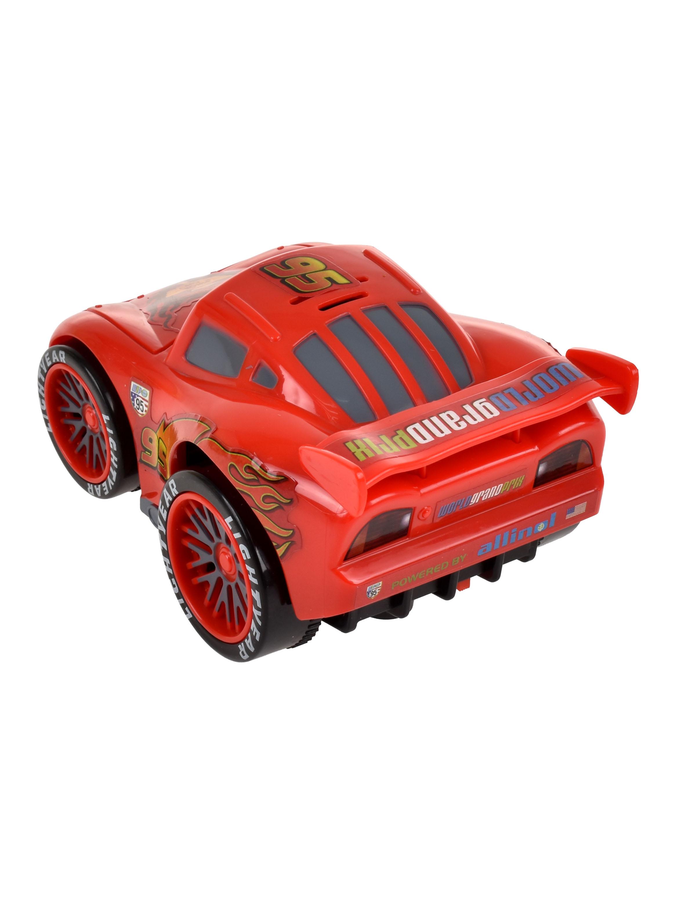 Auto Rayo McQueen con Sonido y Movimiento 13 cm-2