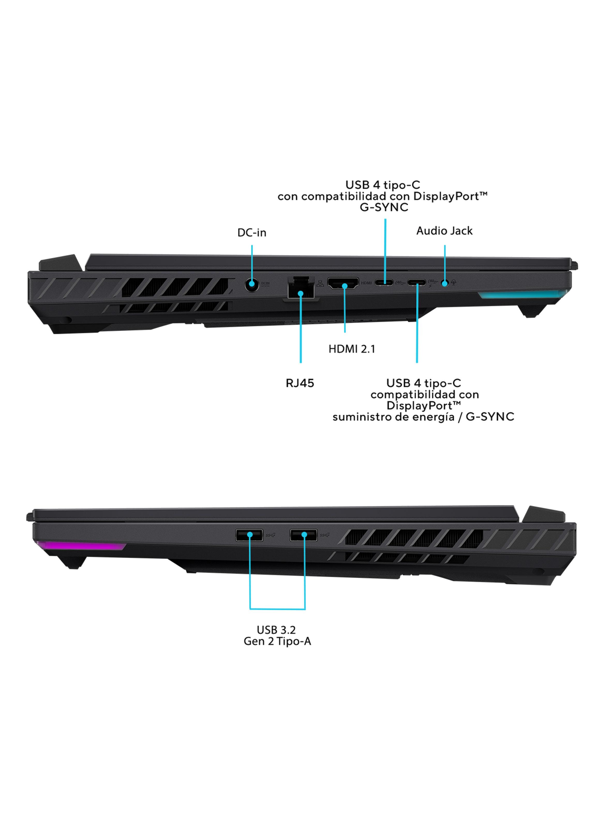 Notebook Gamer ROG Strix G16 G614 AMD Ryzen 9 NVIDIA RTX 5080 32GB RAM 1TB SSD 16'' 2.5K 300Hz-9