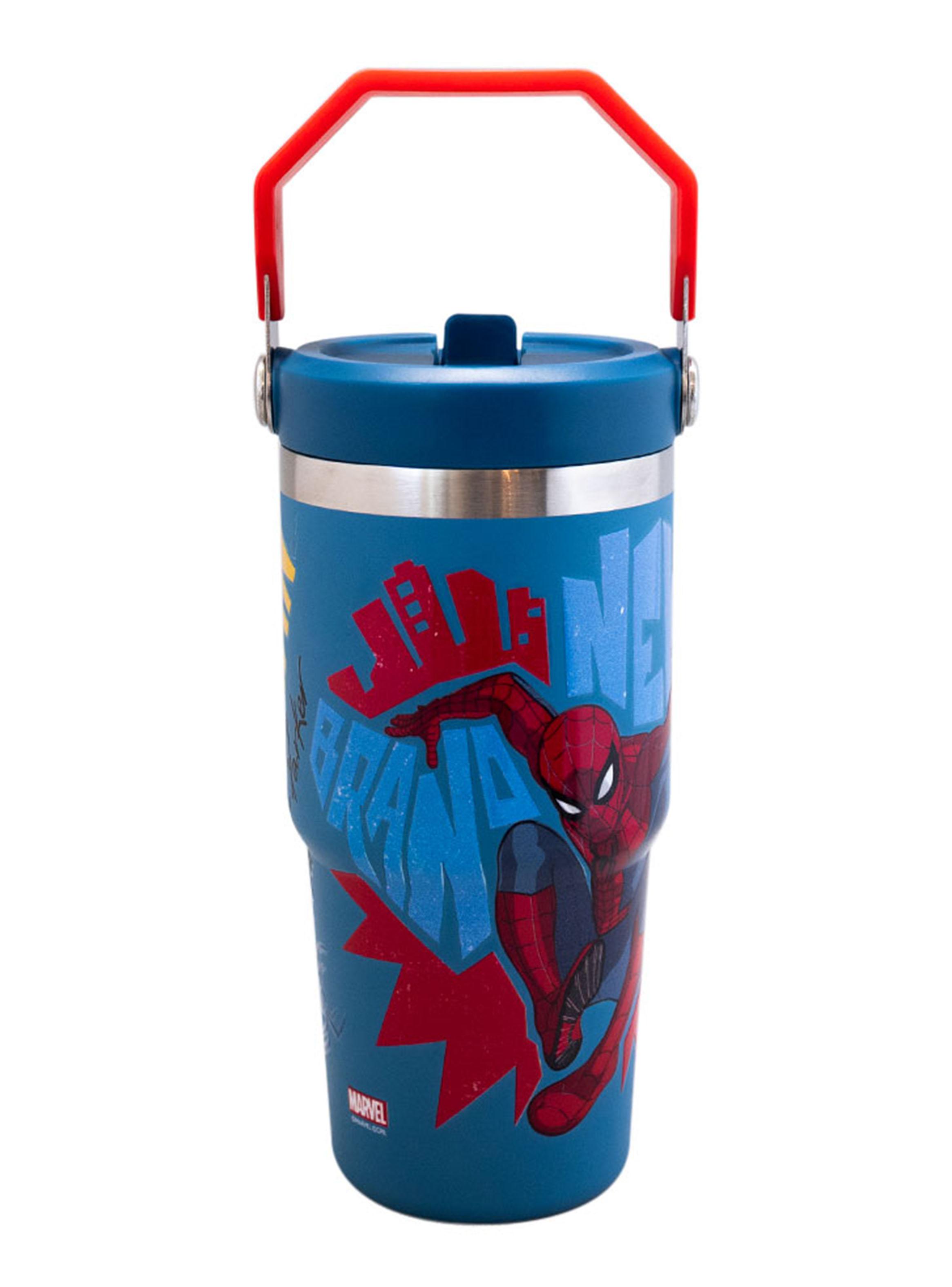Botella Insulada con Mango Spiderman Película 590 ml-0