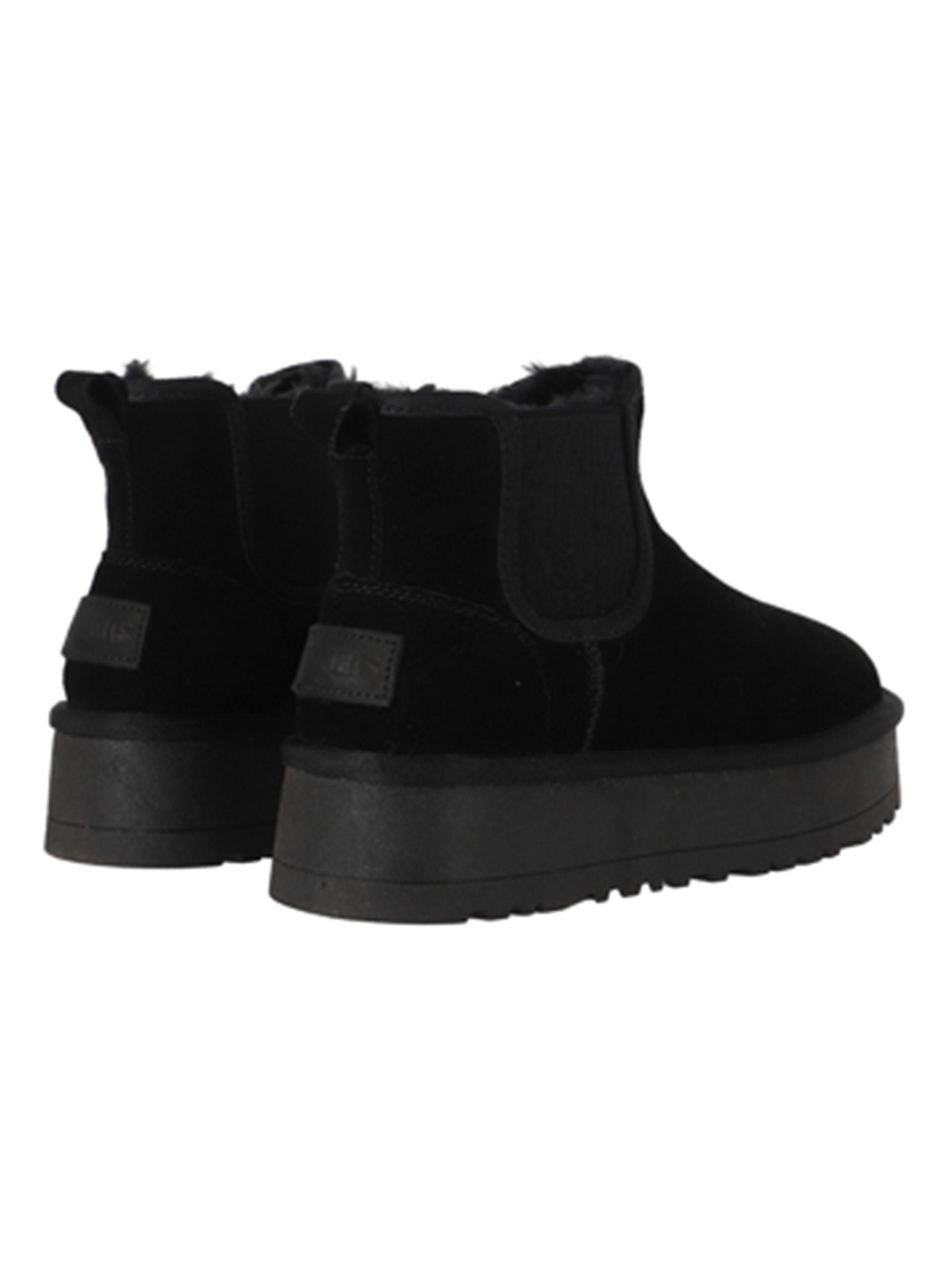 Botín Cuero Platform Chelsea Mujer-2