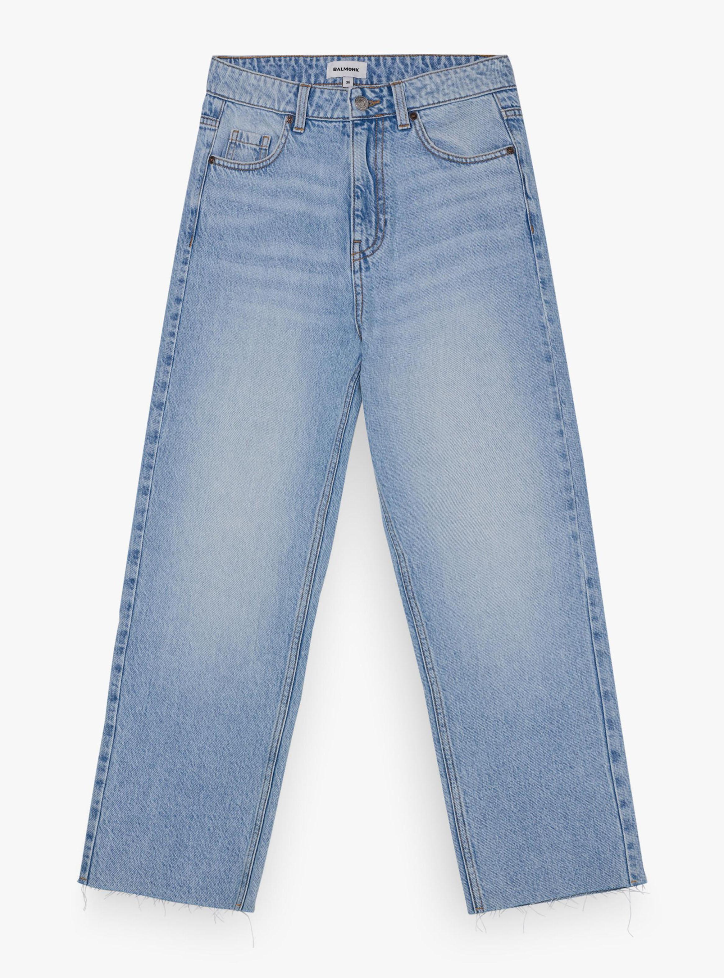 Jeans Denim Straight Crop-3