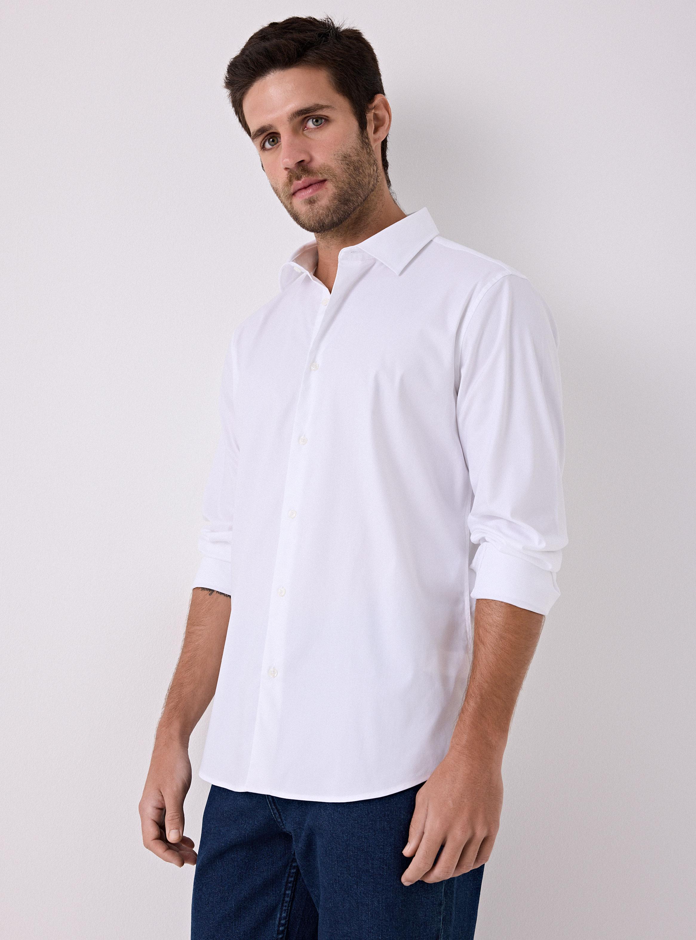 Camisa Non Iron Manga Larga Coolmax-0
