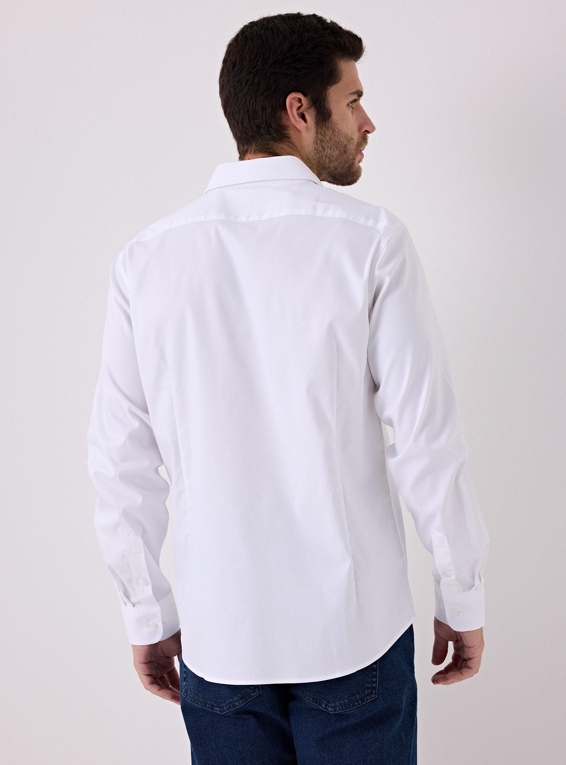 Camisa Non Iron Manga Larga Coolmax-1