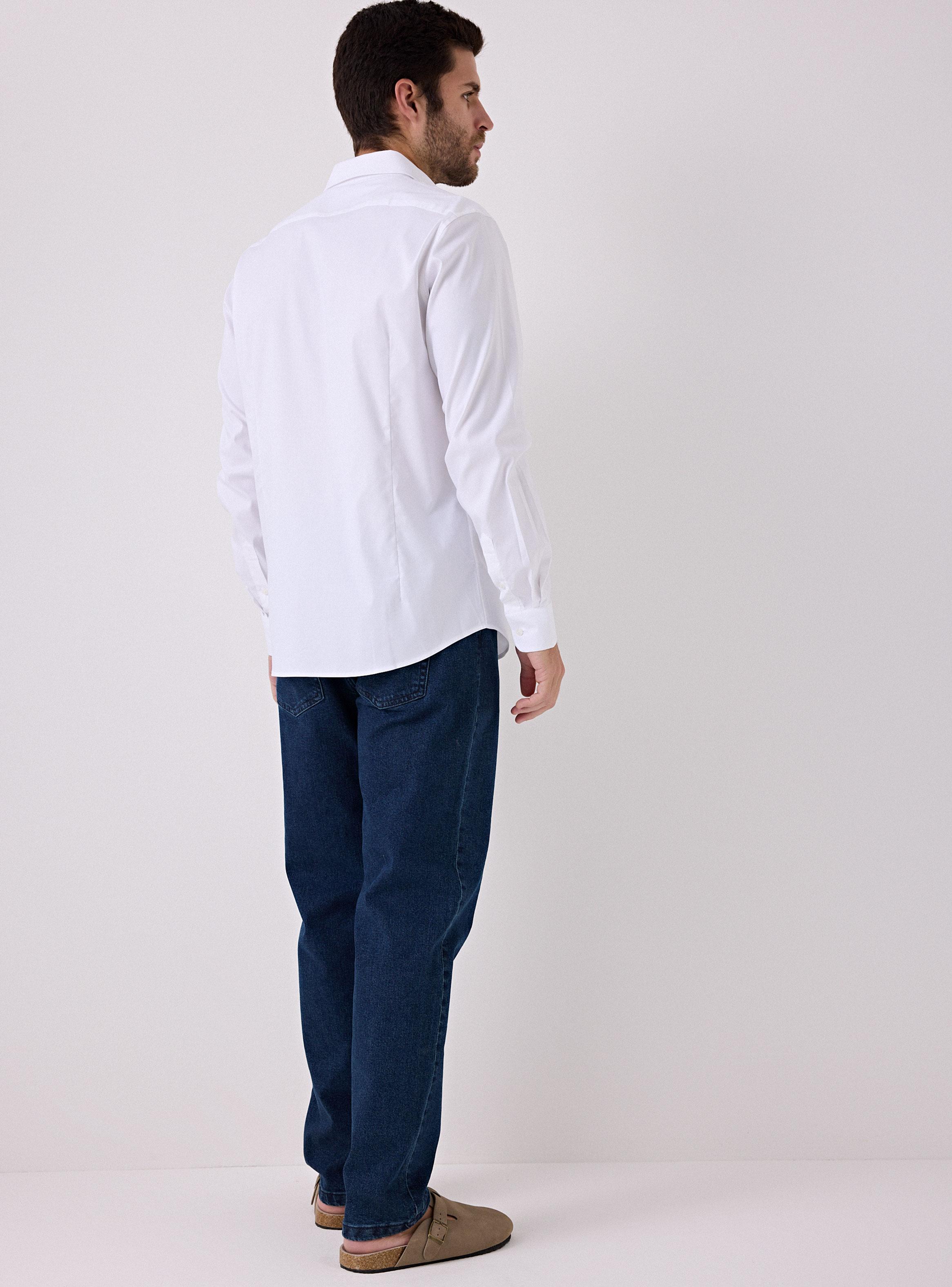 Camisa Non Iron Manga Larga Coolmax-5