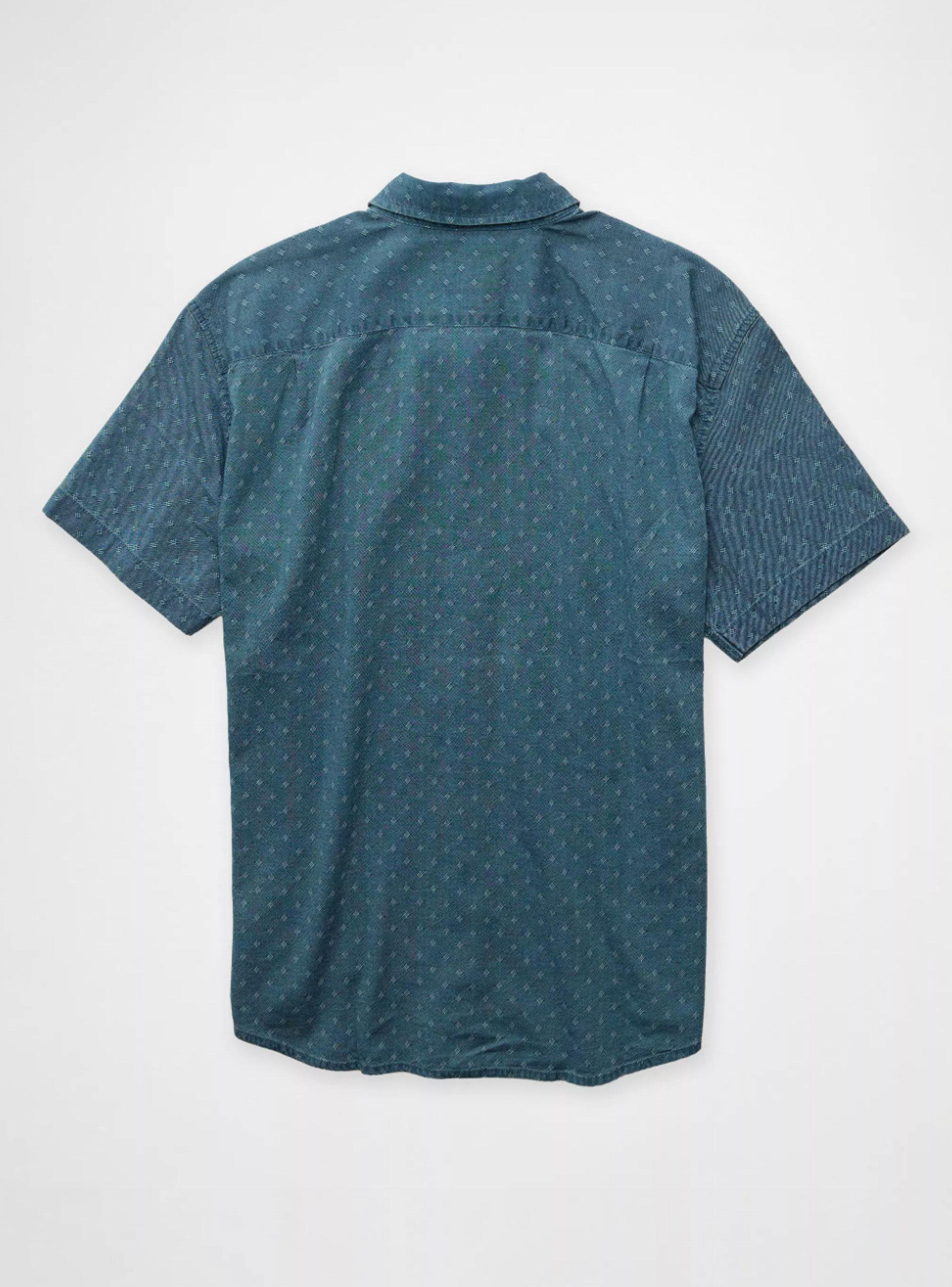 Camisa AE Manga Corta Jeans-3