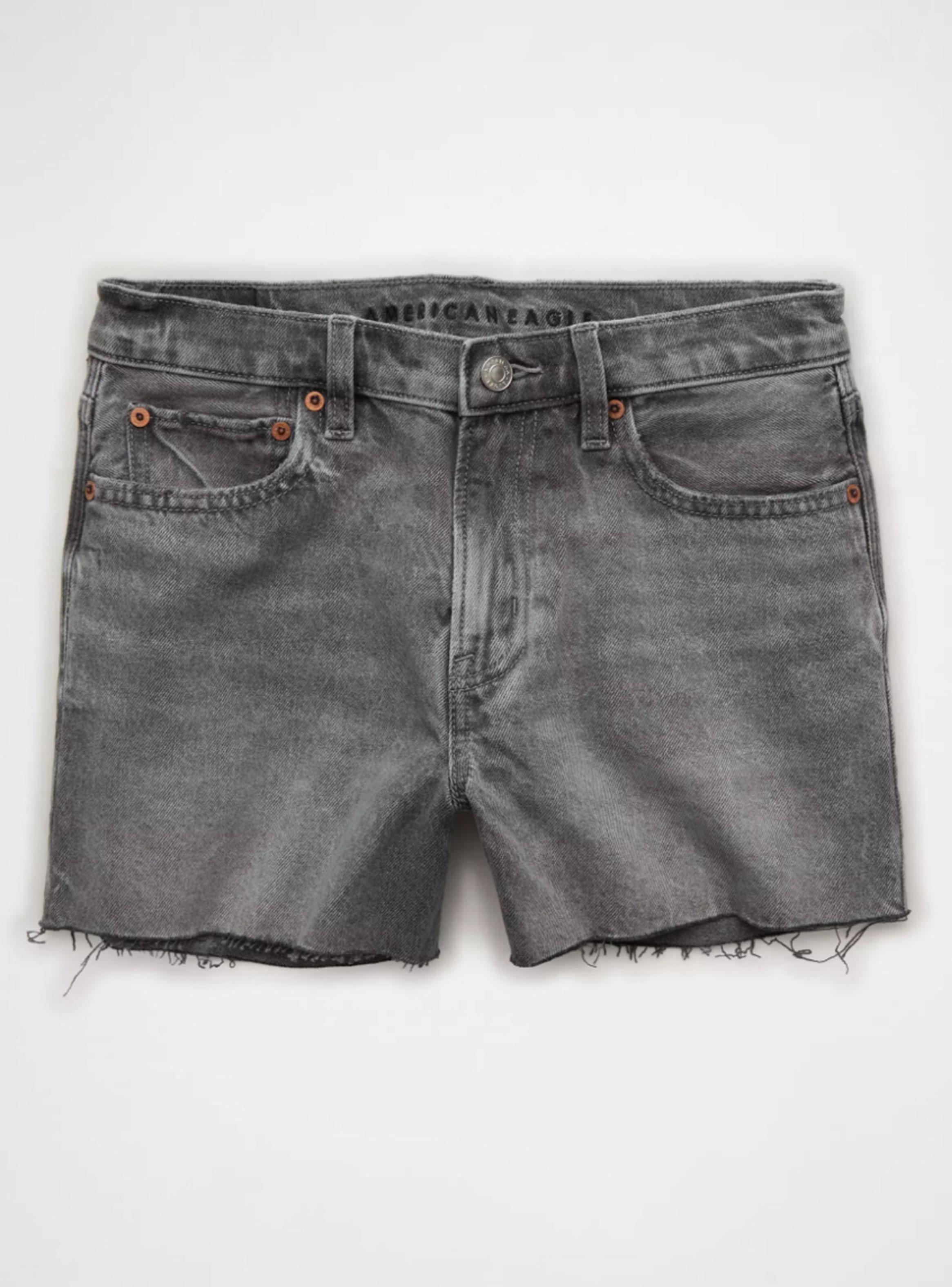 Short Ae Jeans Grises-4