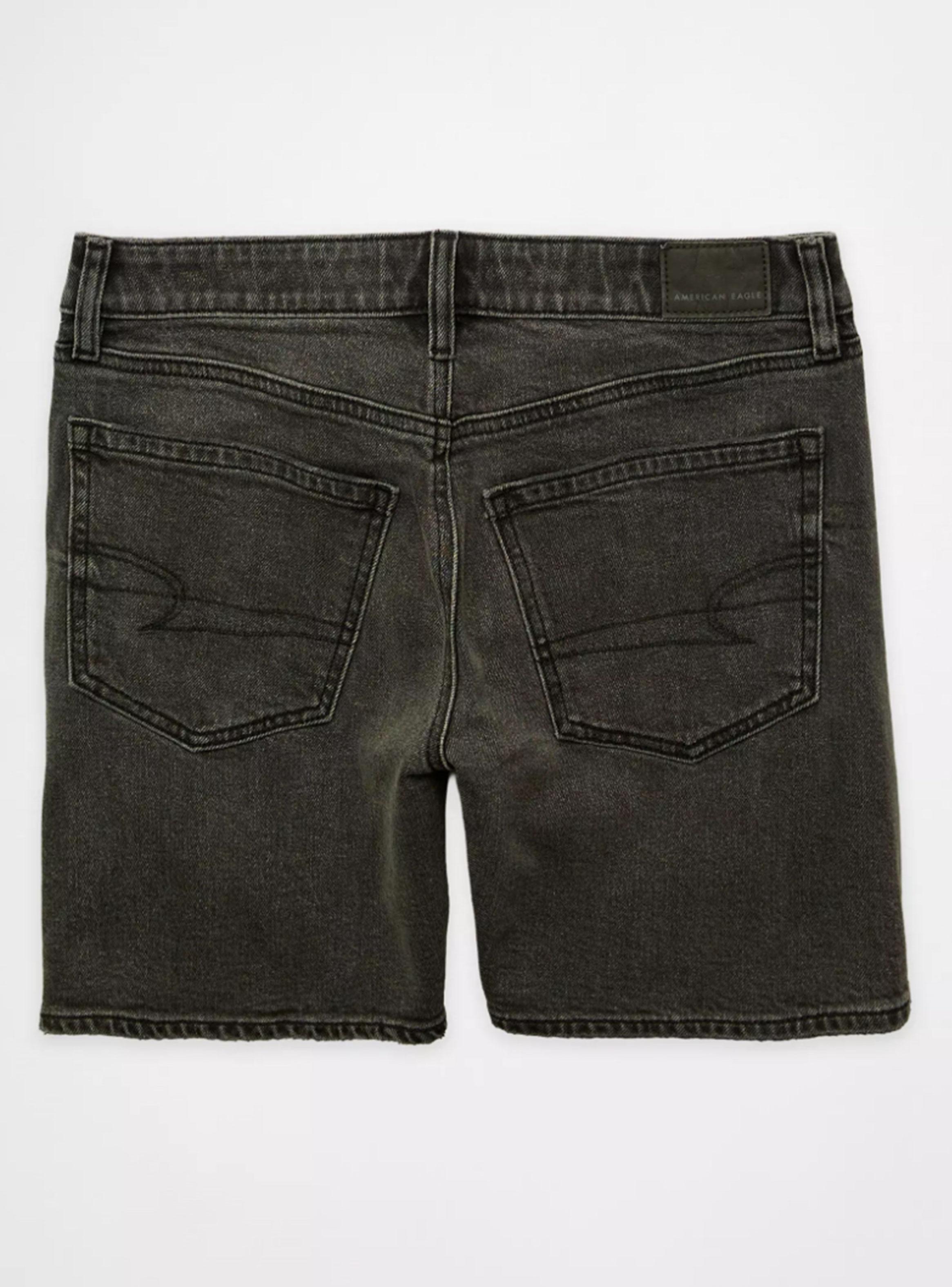 Short Ae Largo Jeans Tiro Bajo-3