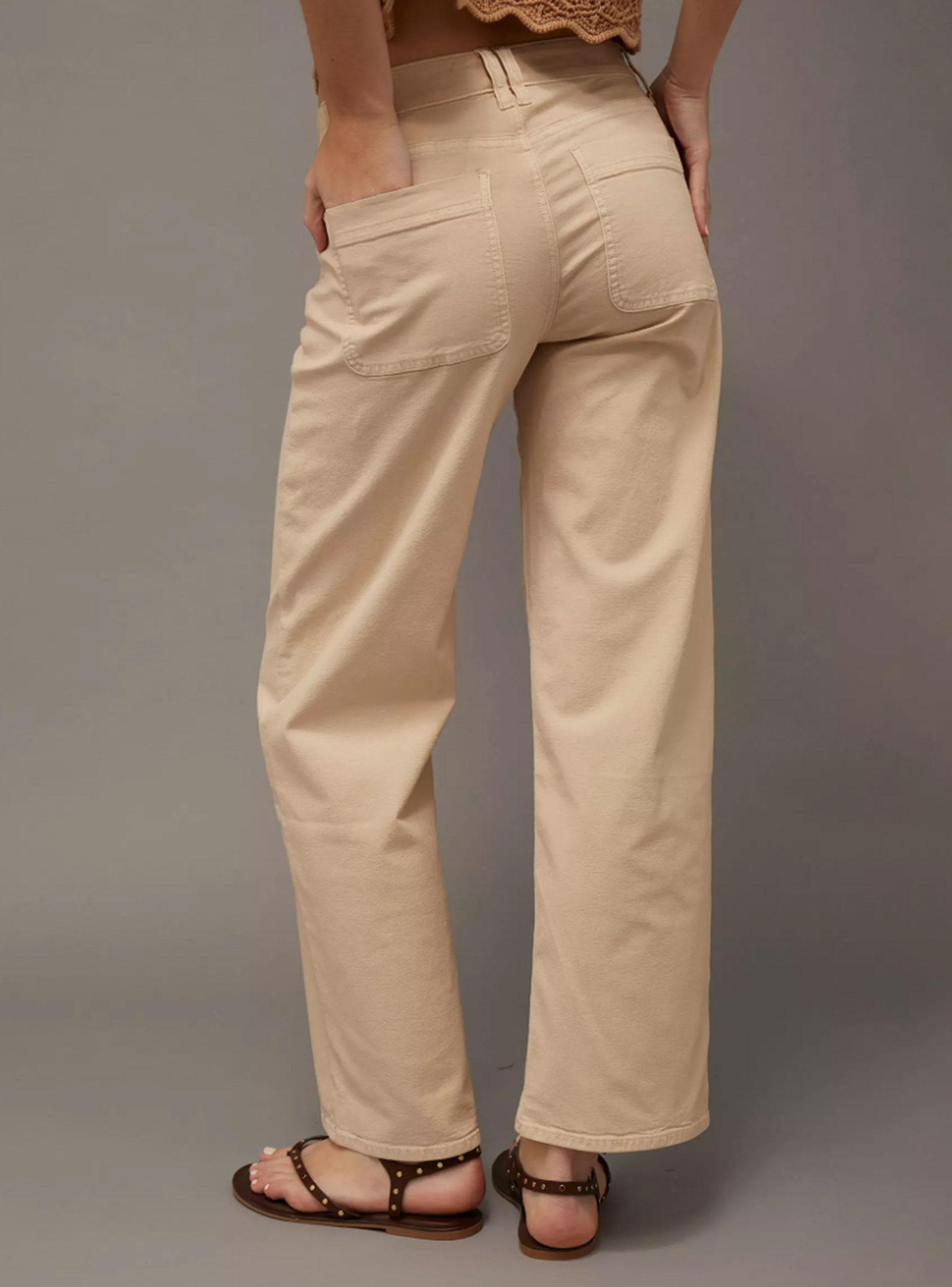 Pantalón Ae Stovepipe Stretch Cintura Alta-1