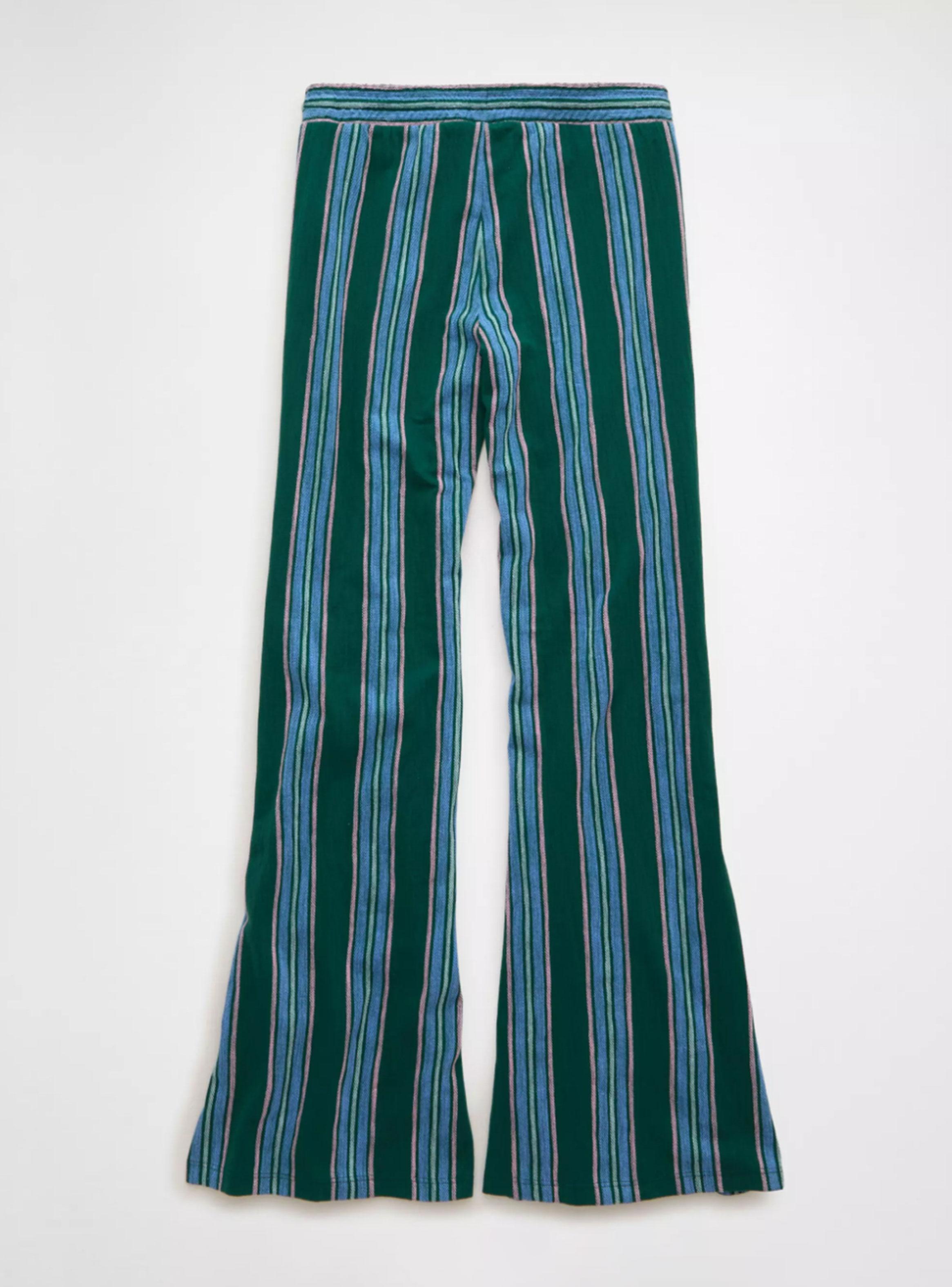 Pantalón Ae Sunchaser Acampanado Rayado-4