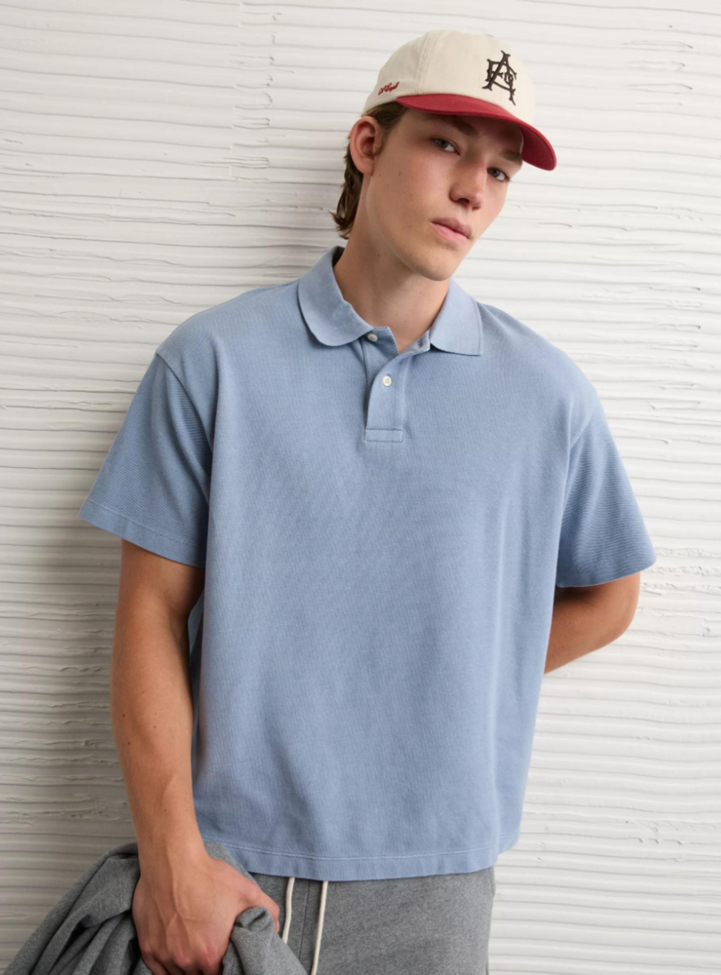 Polera Polo AE Boxy Fit-0