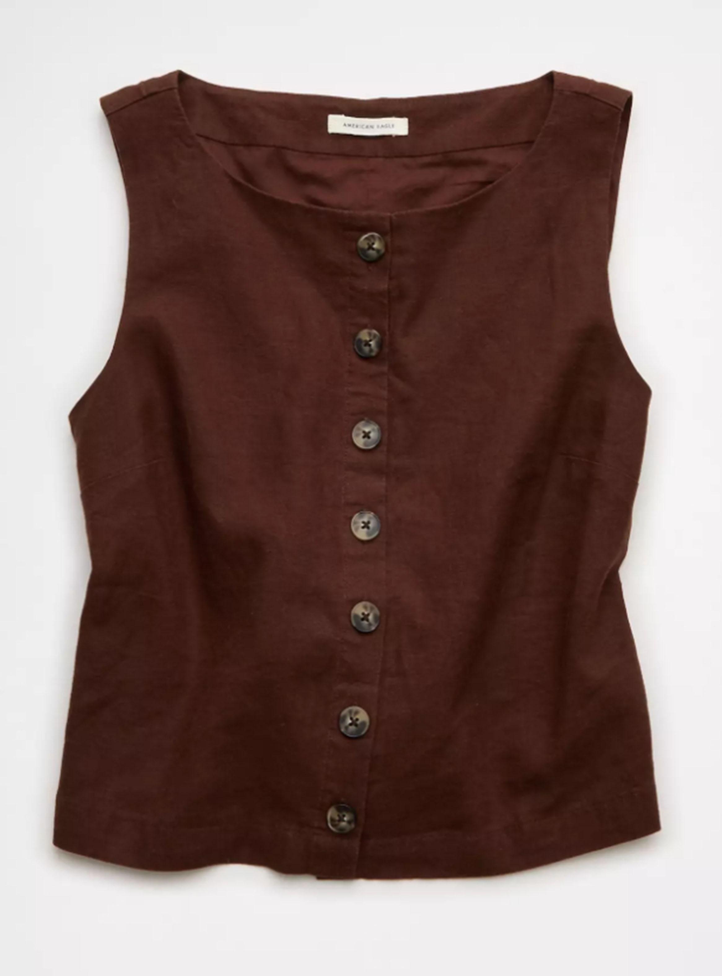 Blusa Ae Lino sin Mangas-3