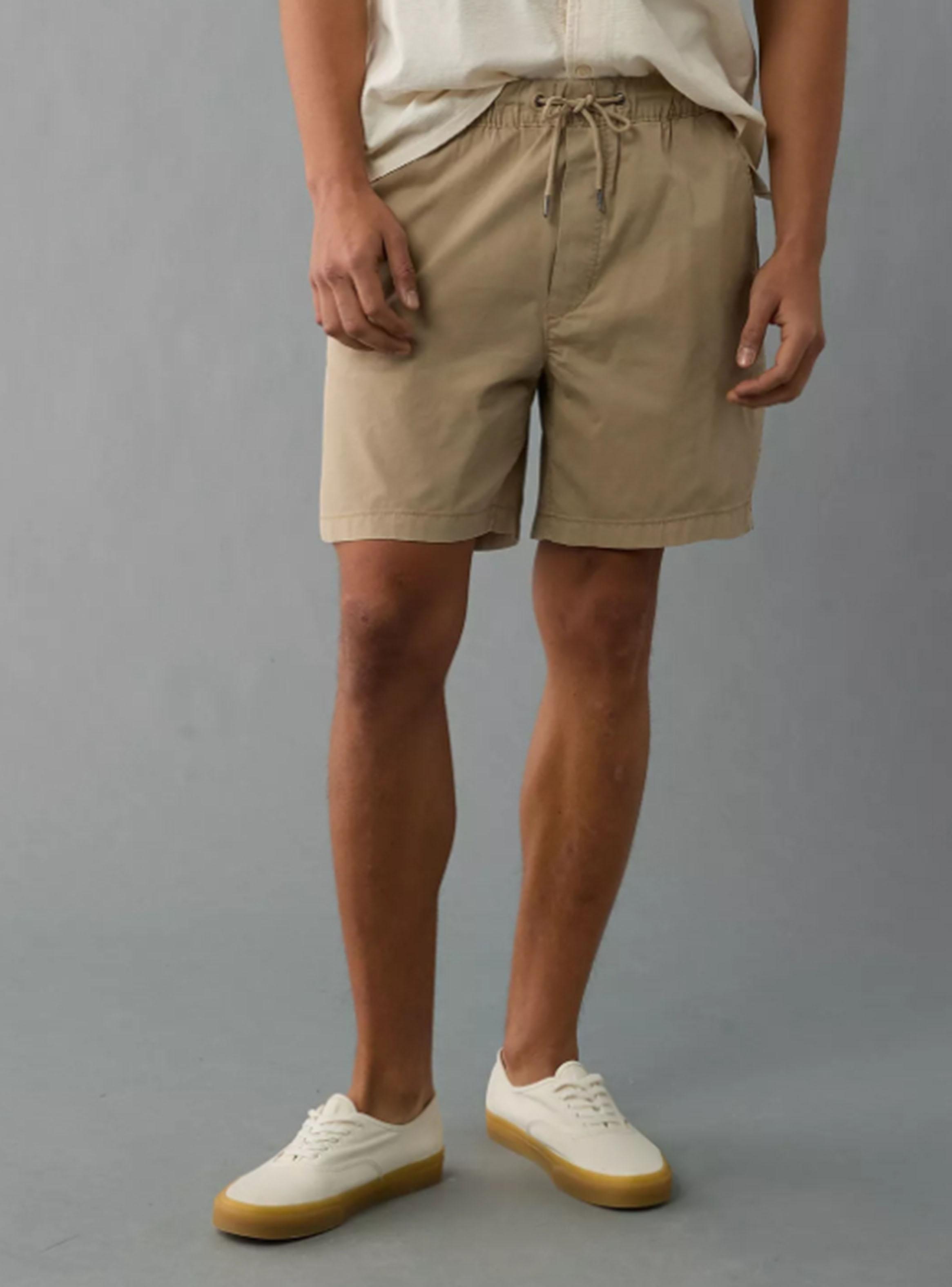 Short AE Lino Elasticable-0