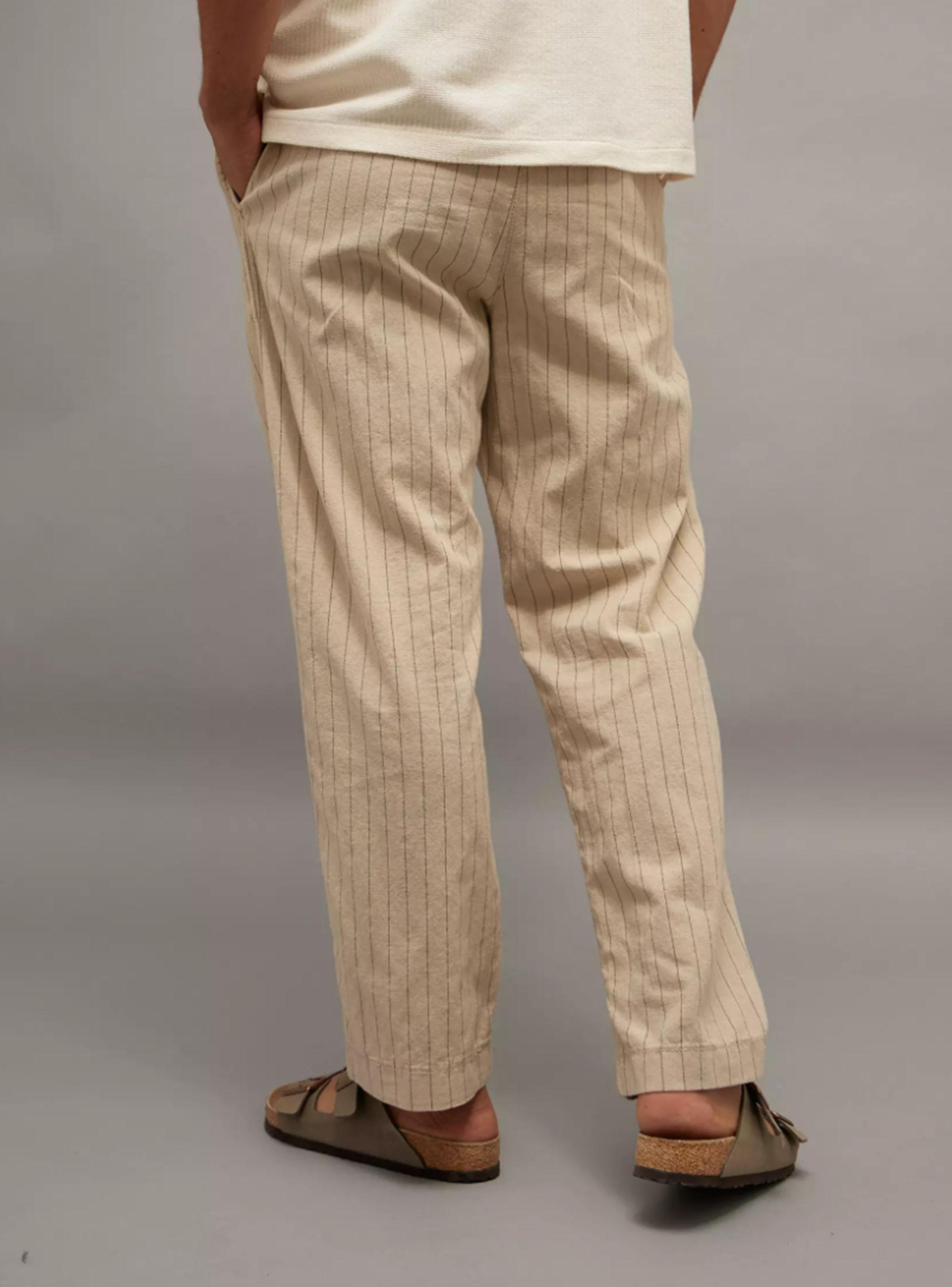 Pantalón AE Elasticado Rayado-1