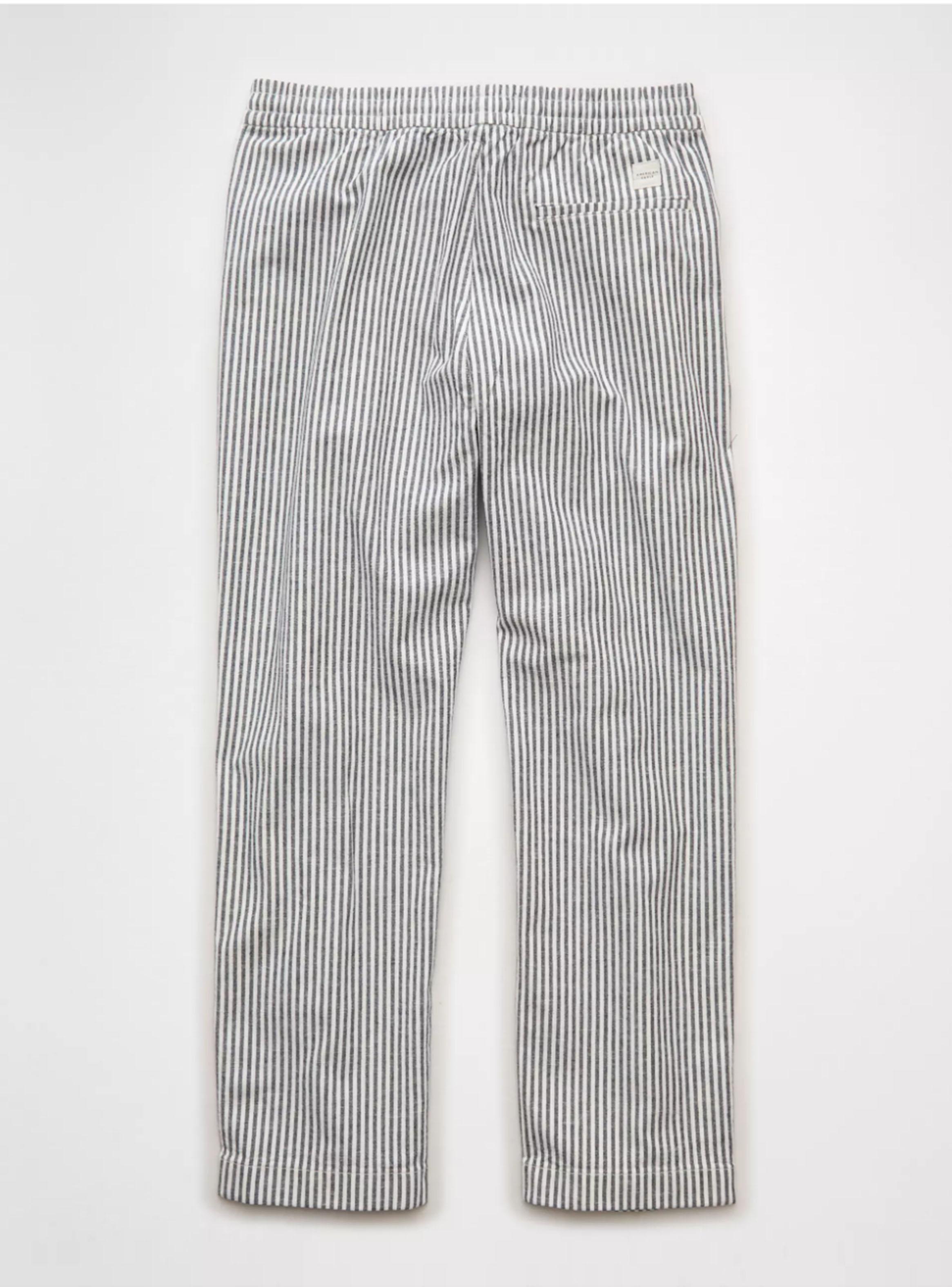 Pantalón AE Elasticado Rayado Algodón-4
