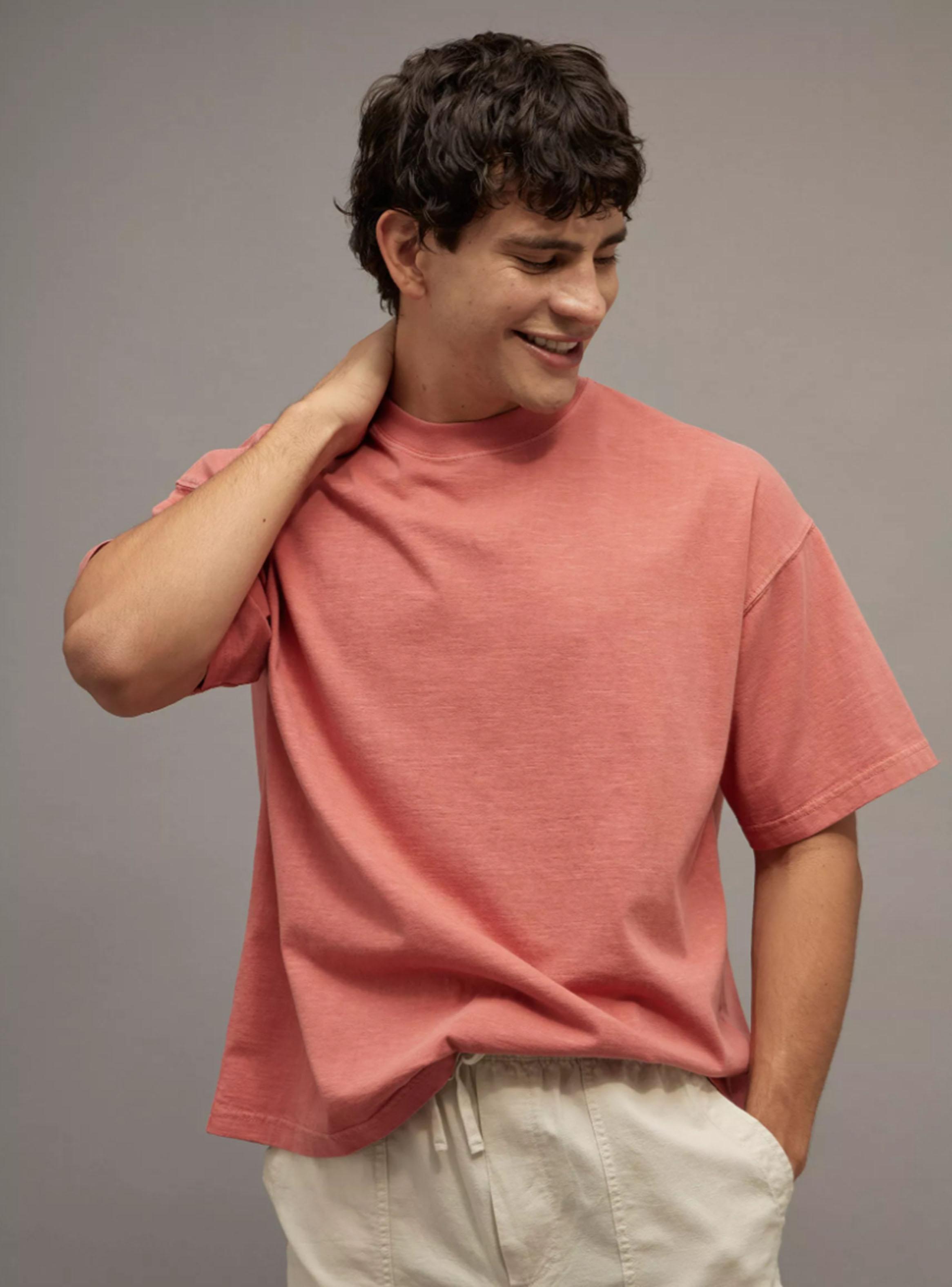 Polera AE Relaxed Slub-0