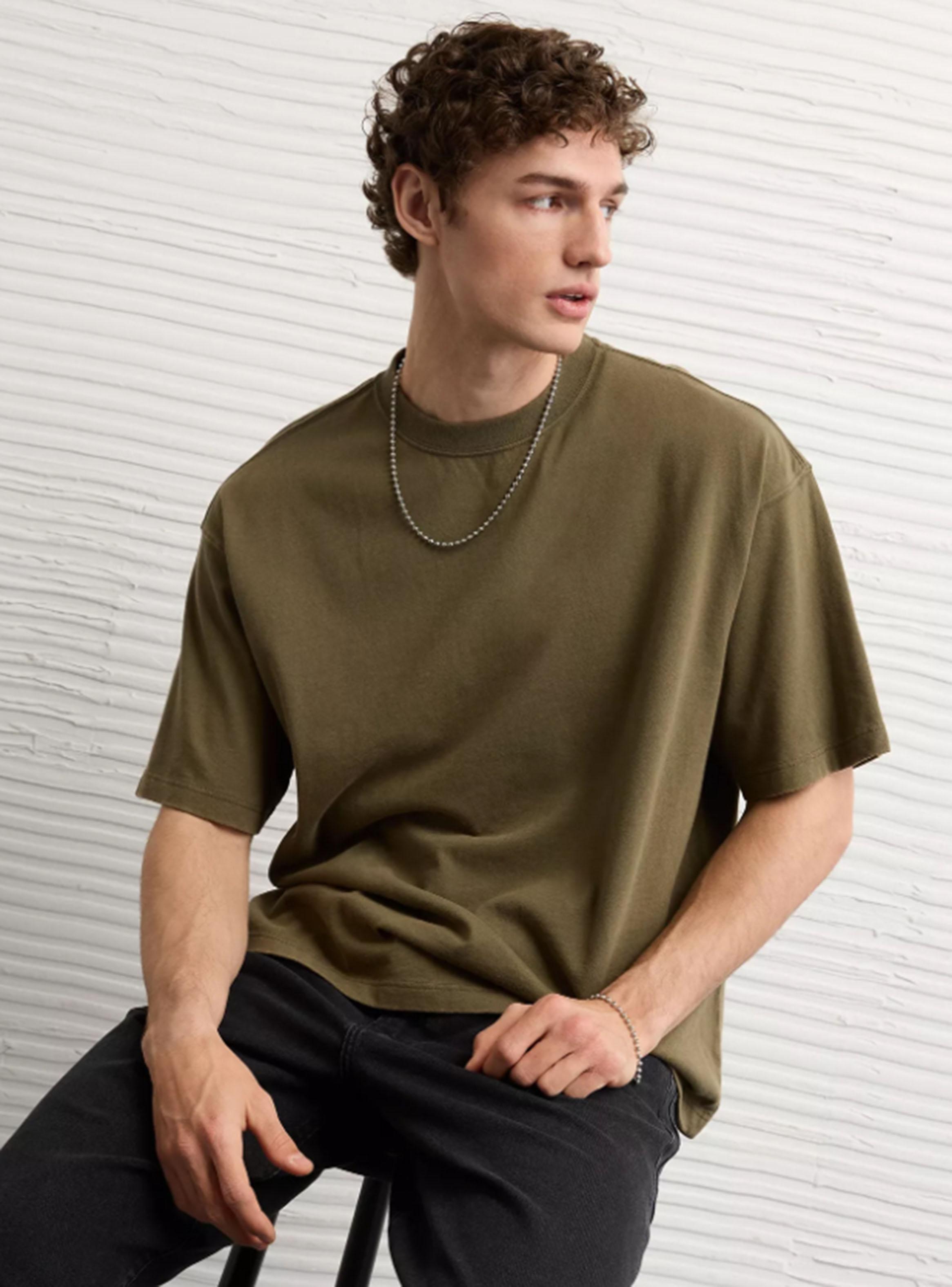 Polera AE Boxy Sueded-0