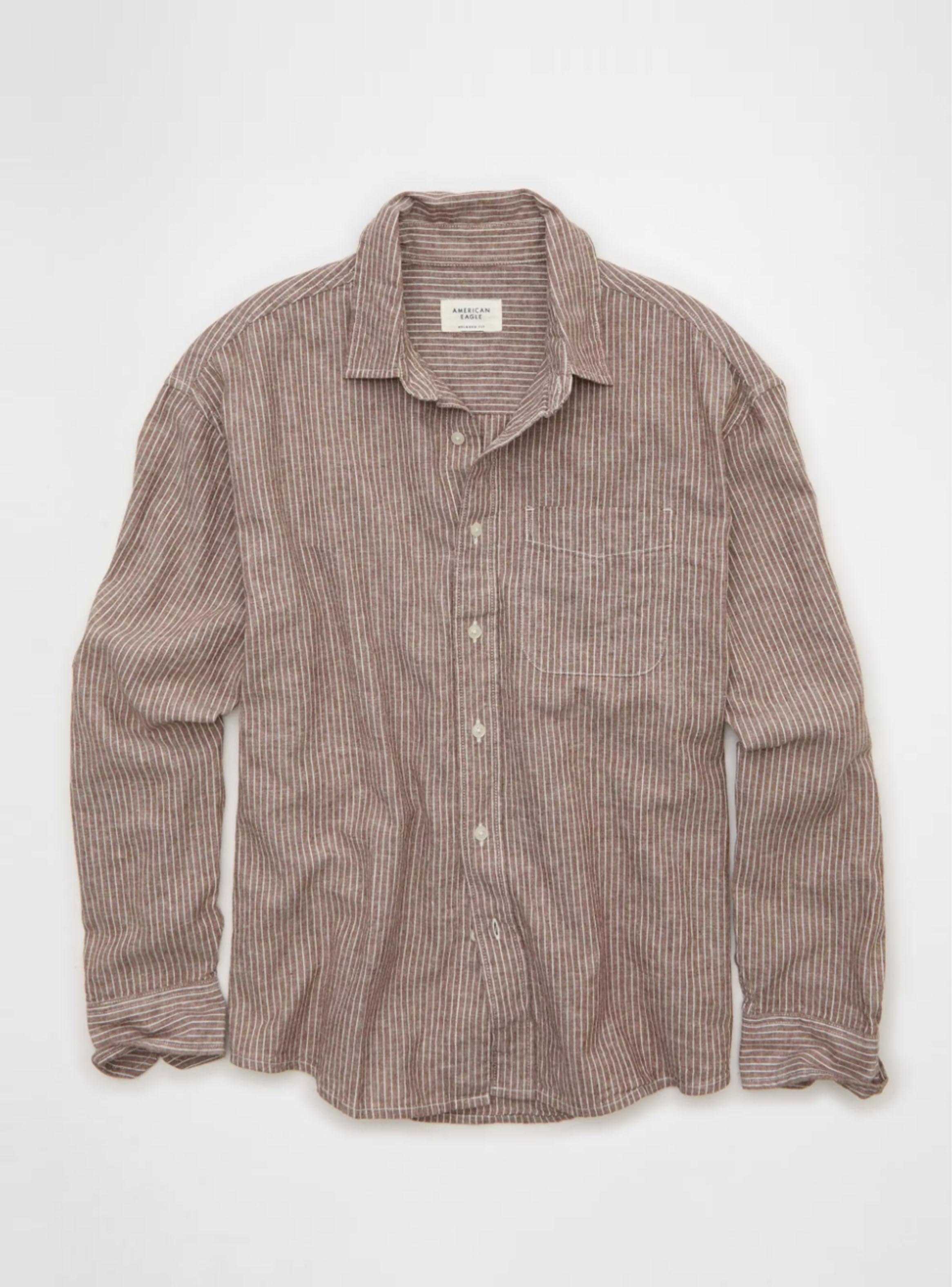 Camisa AE Relaxed Fit Lino-3