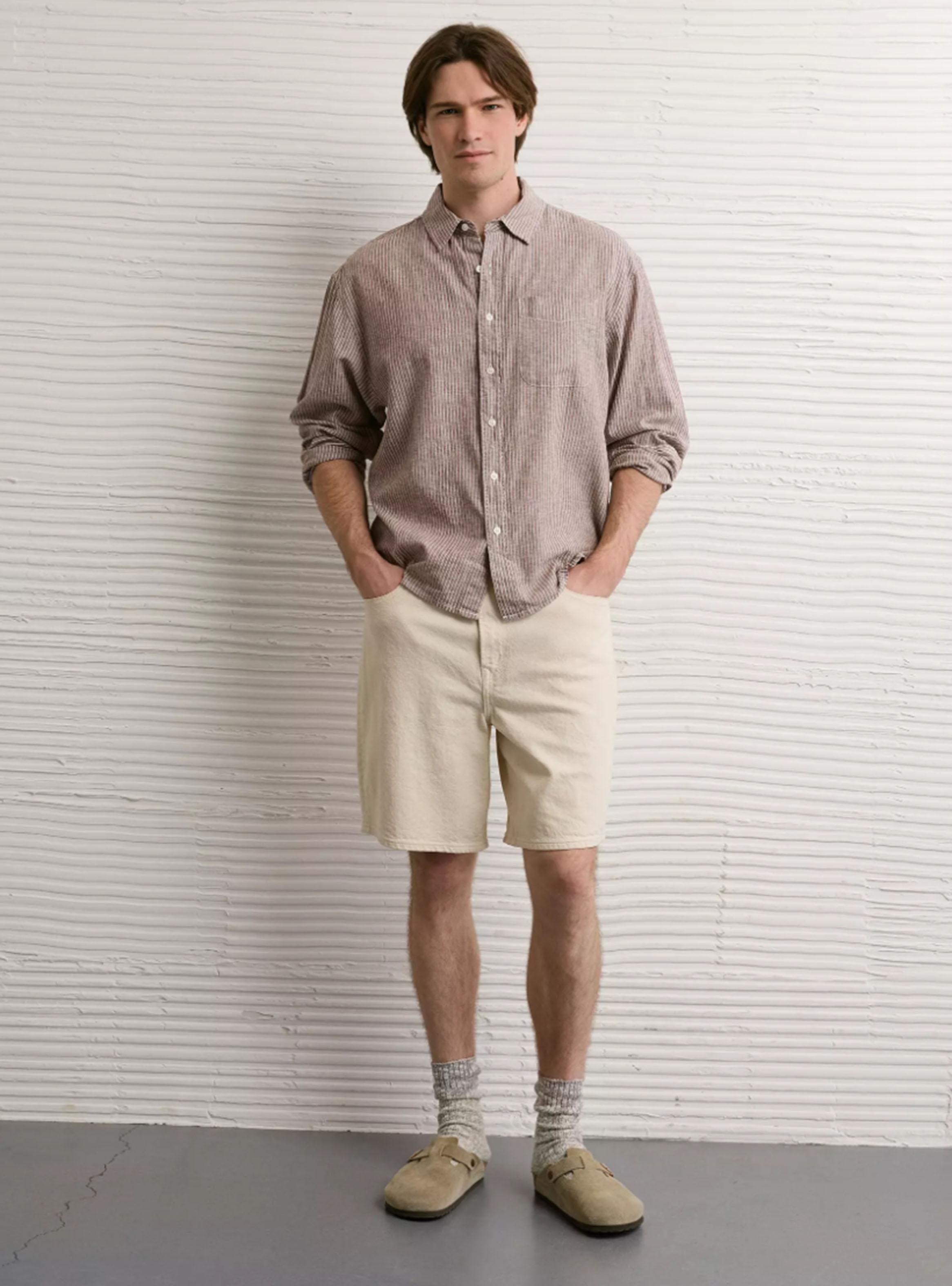 Camisa AE Relaxed Fit Lino-2