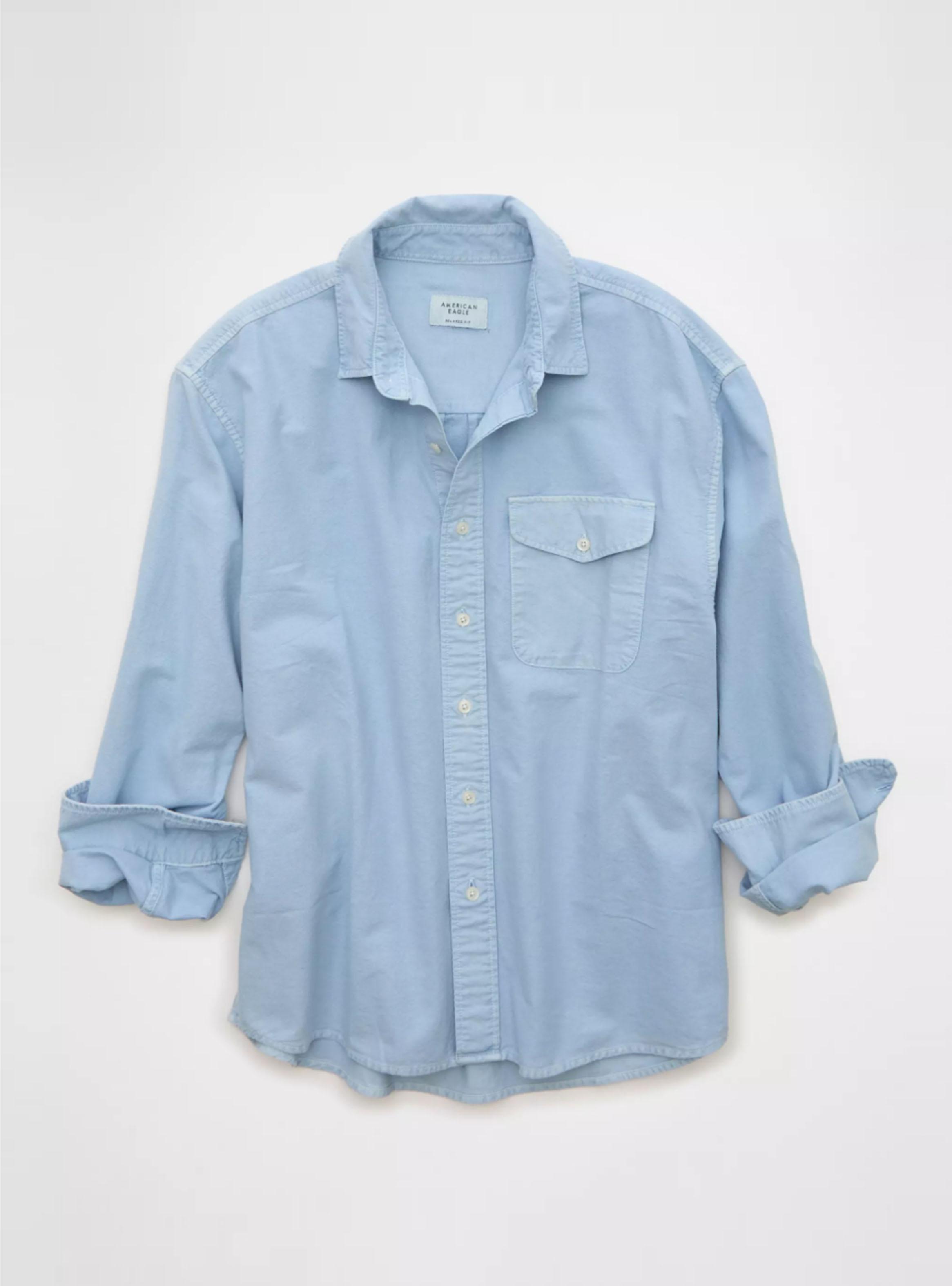 Camisa AE Everyday Relaxed Fit Oxford-3