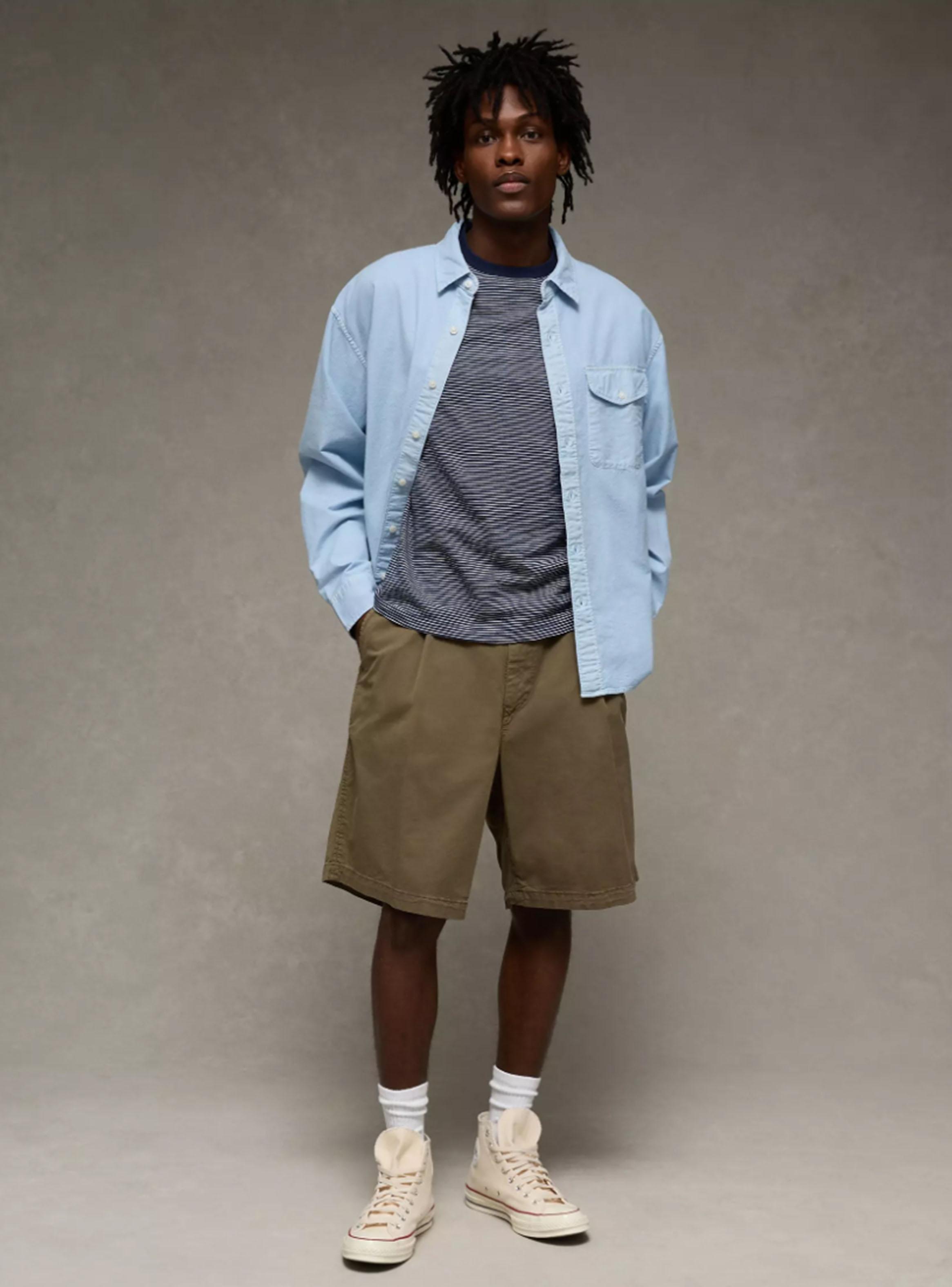 Camisa AE Everyday Relaxed Fit Oxford-2