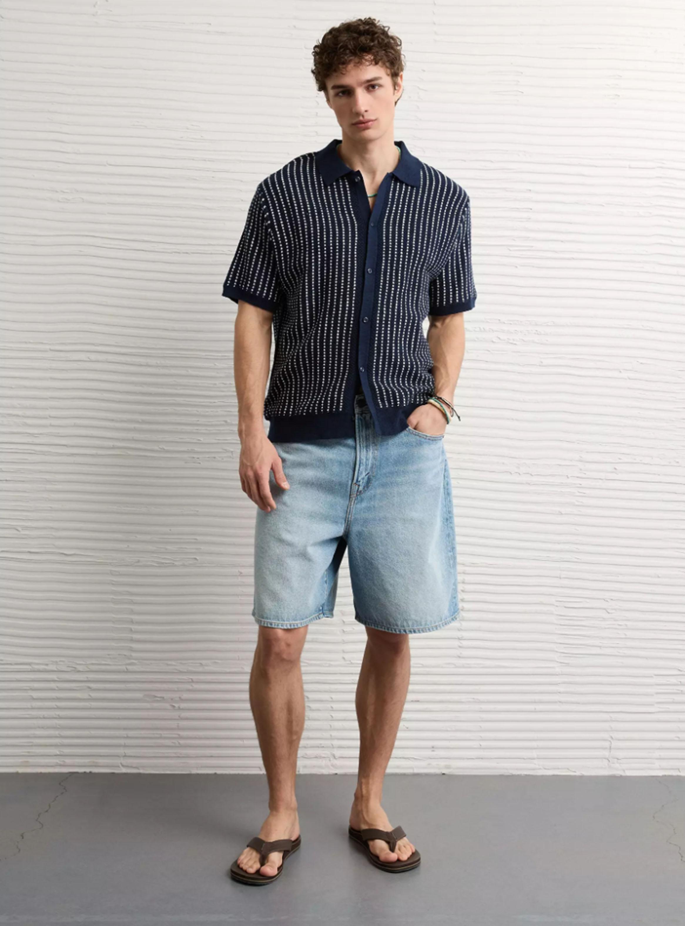 Camisa Polo AE Tejida con Botones-2