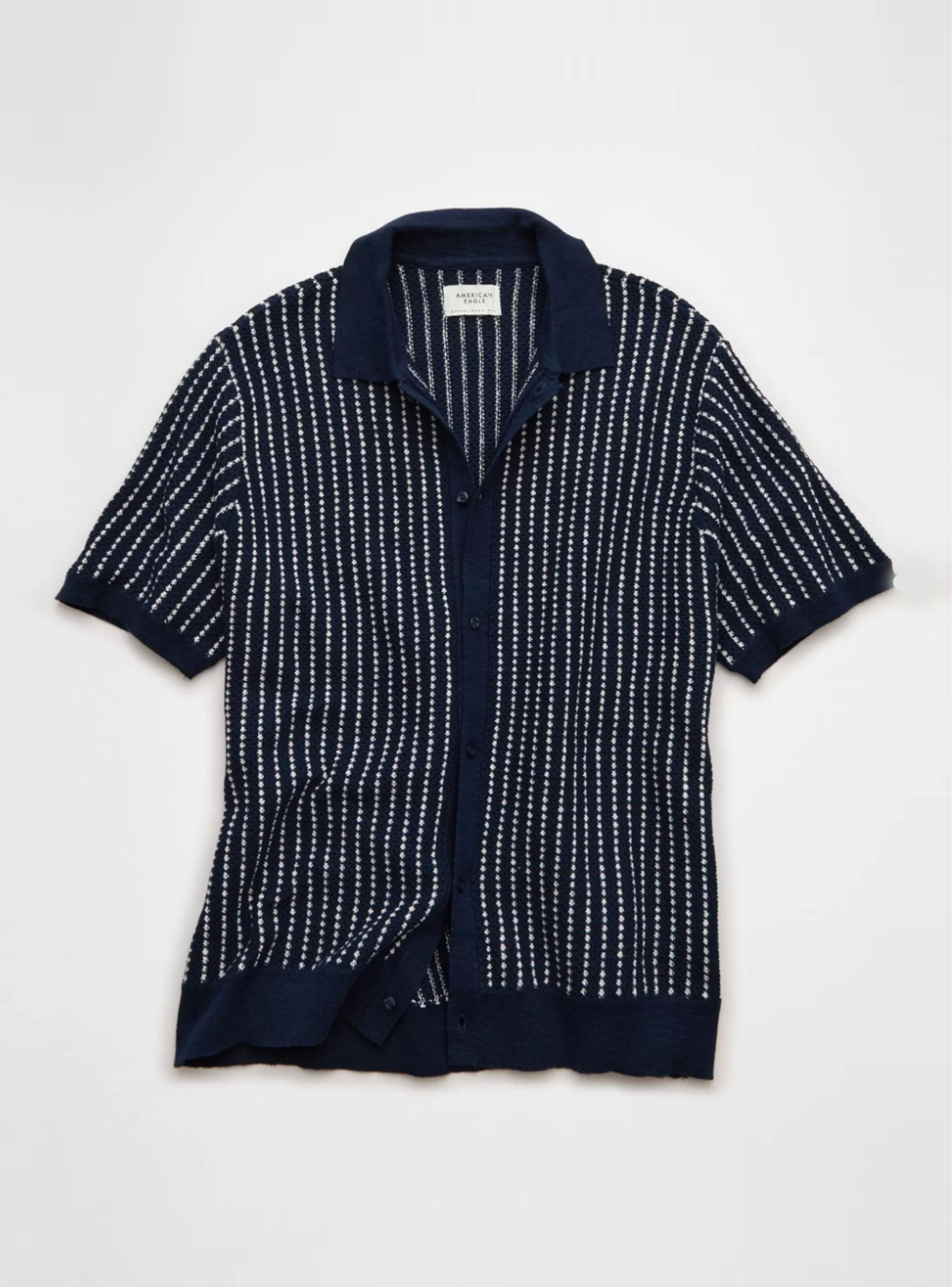 Camisa Polo AE Tejida con Botones-3