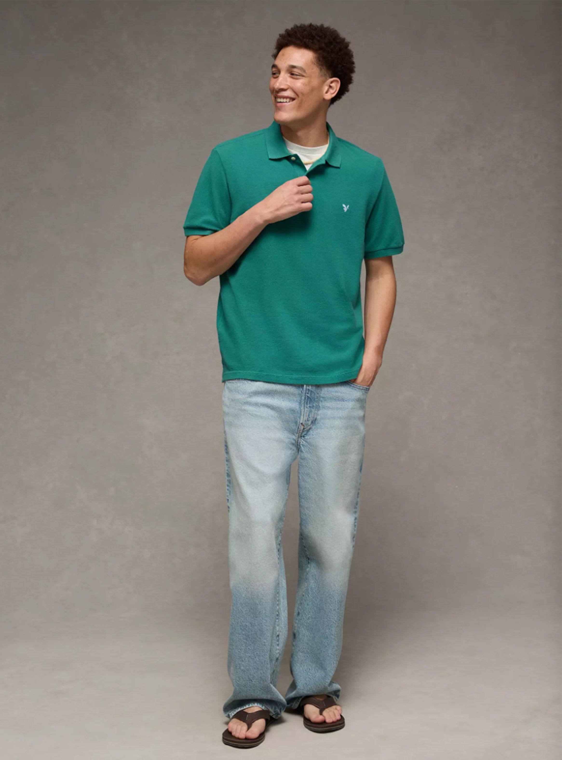 Polera Polo AE Fit Estándar-2