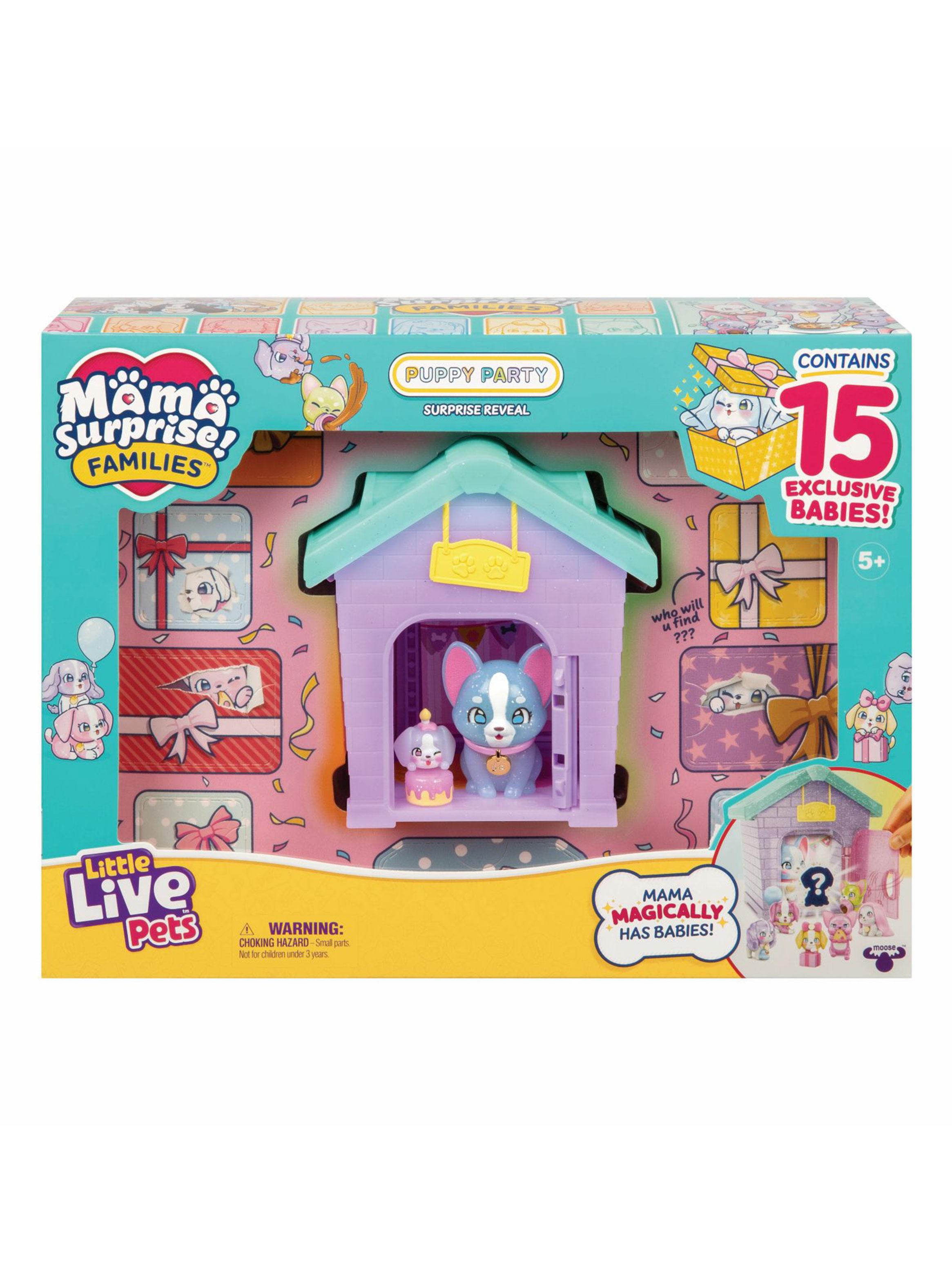 Set de Animales Puppy Party Mamá Sorpresa-0