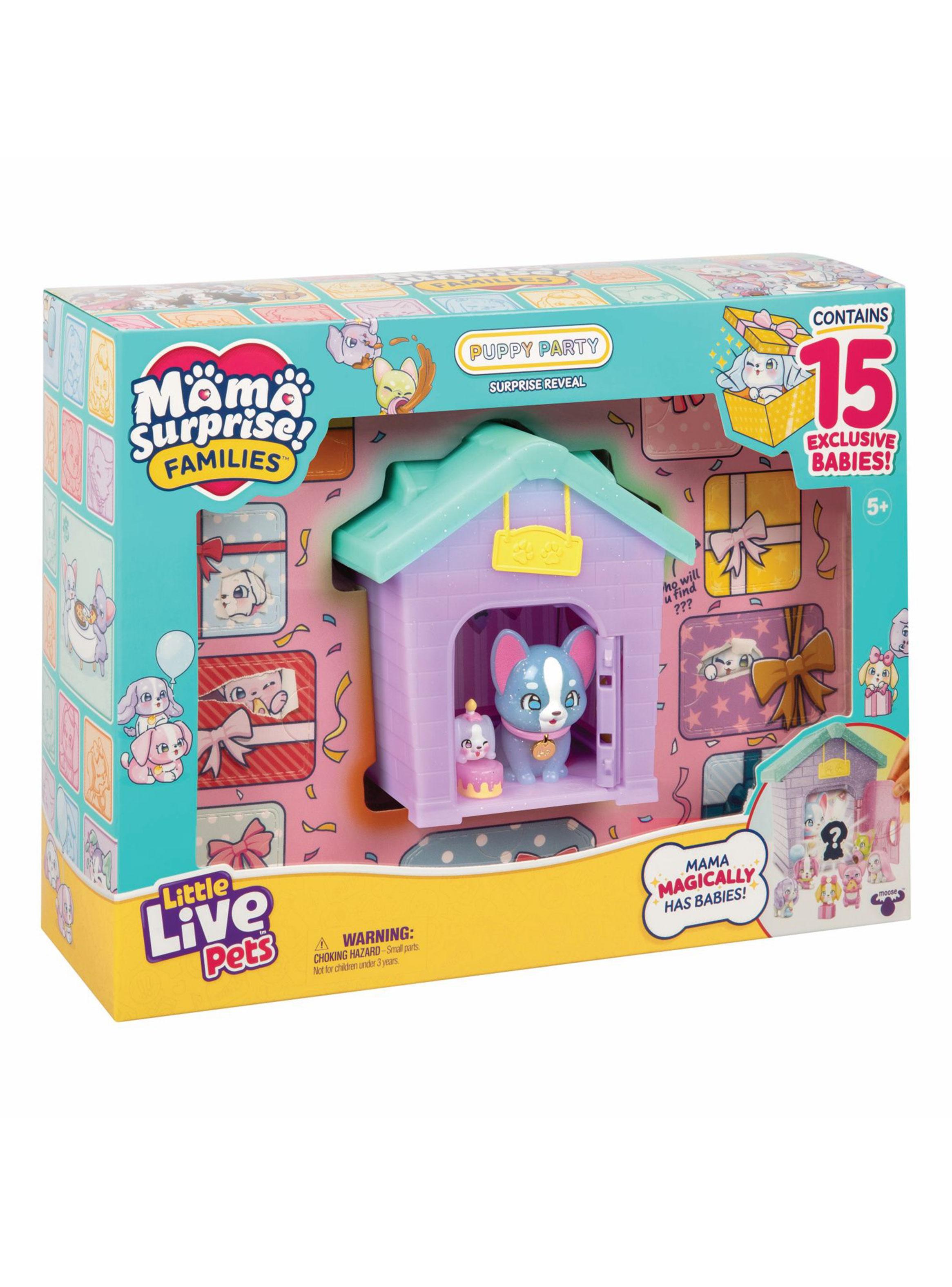 Set de Animales Puppy Party Mamá Sorpresa-1