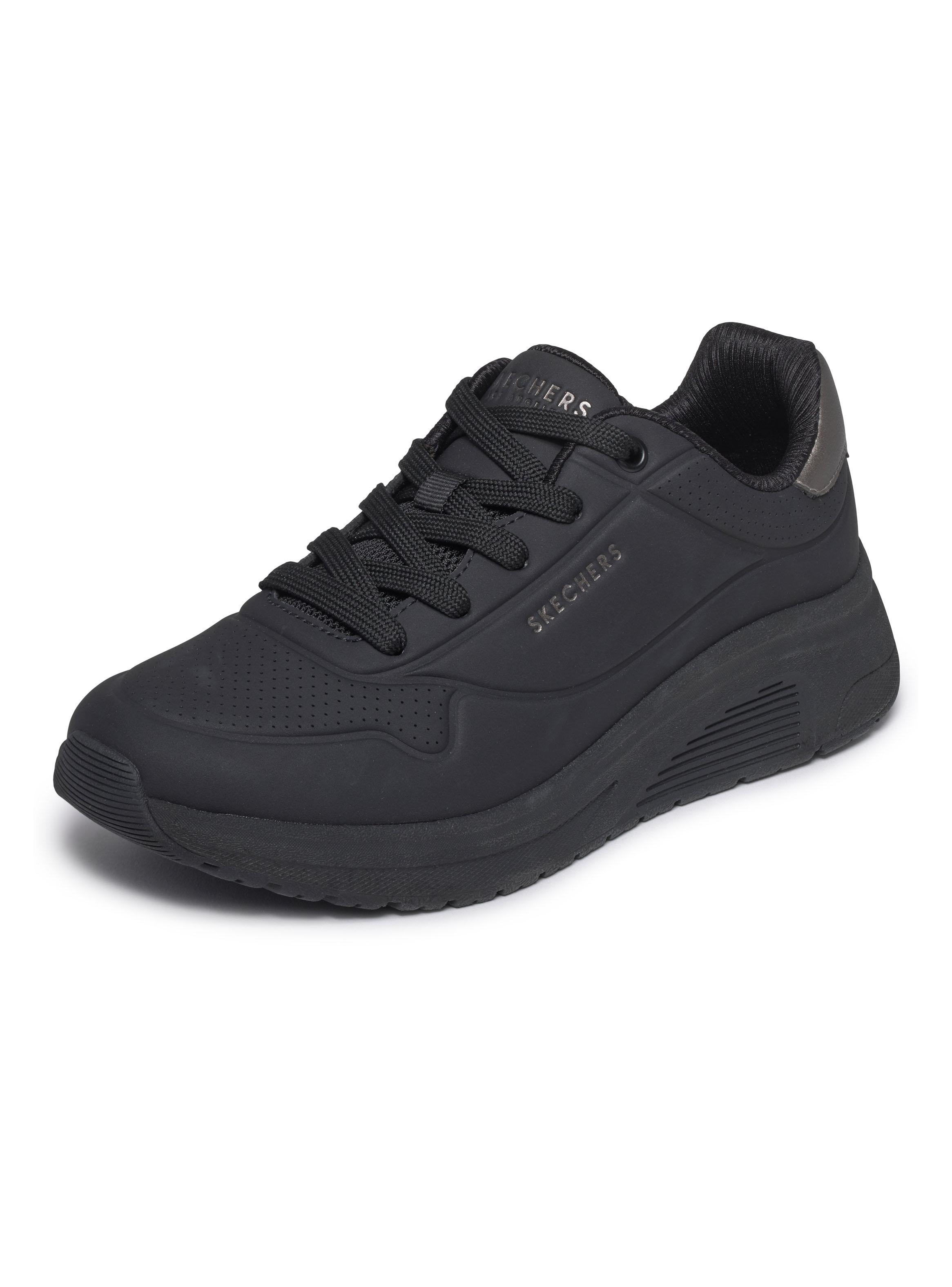 Zapatilla Urbana Negra Uno Lite-2 Mujer-3