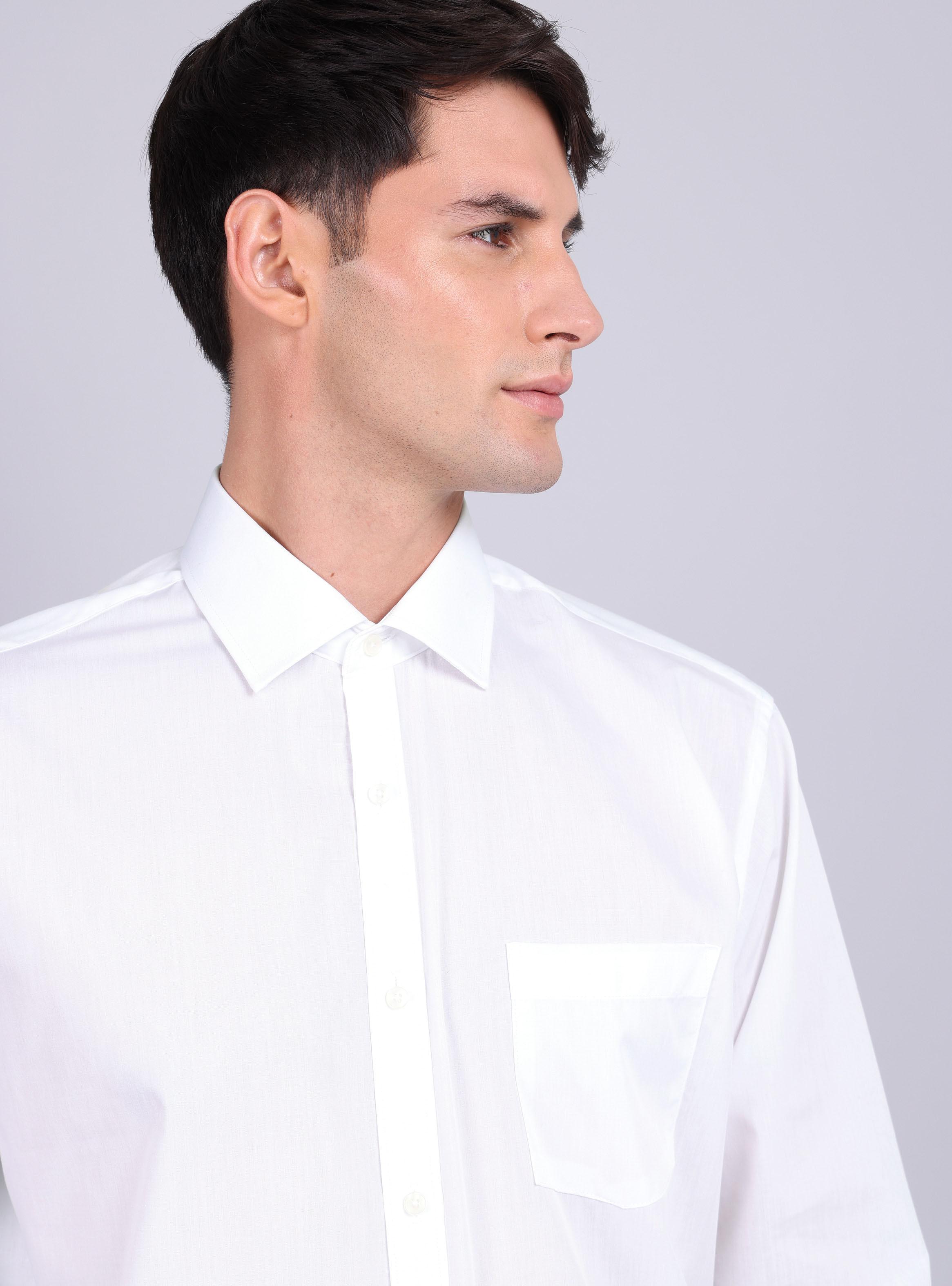 Camisa Formal Slim Fit Color Manga Larga-2