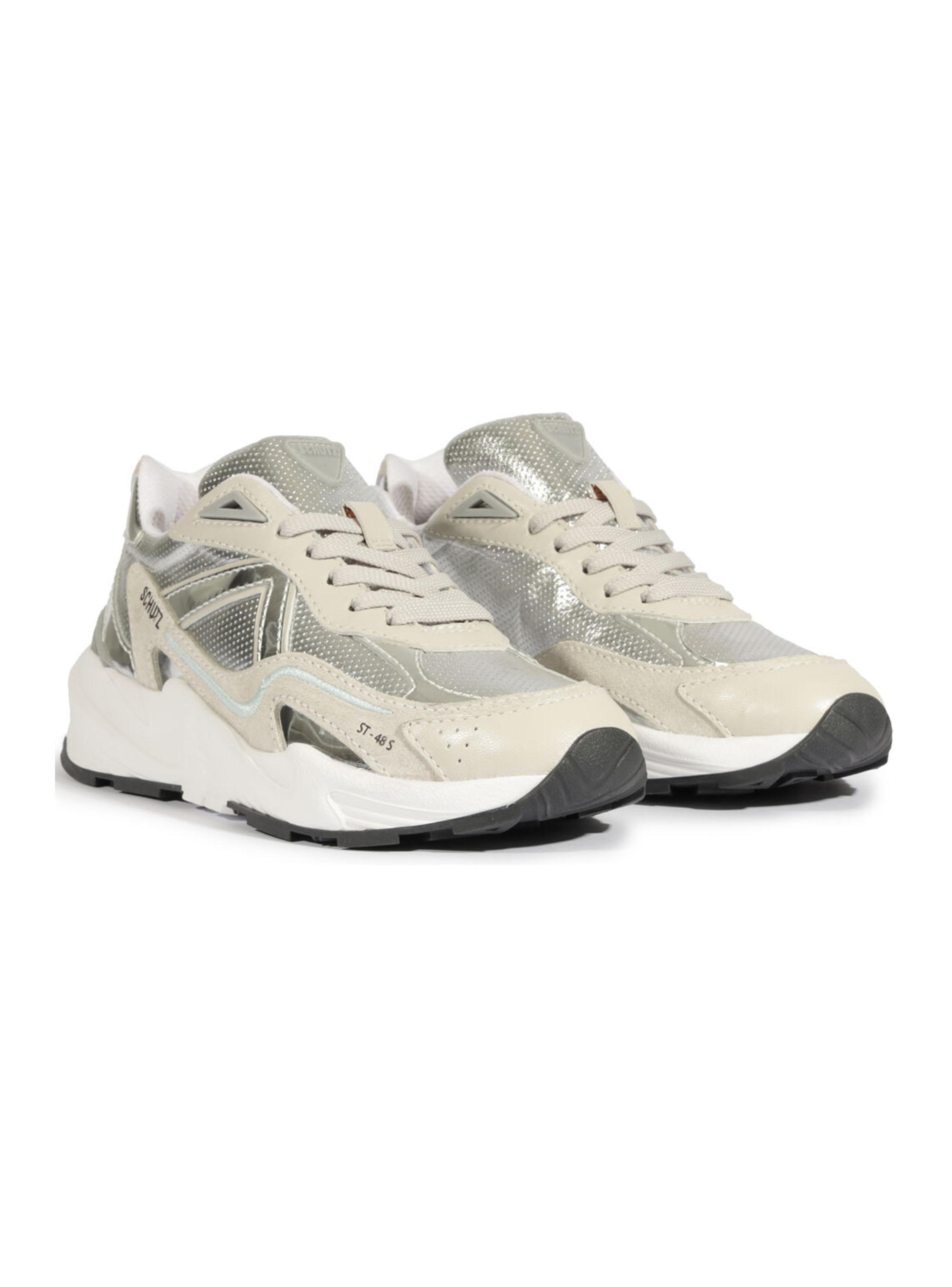 Zapatilla Urbana Mai Plateado Mujer-2