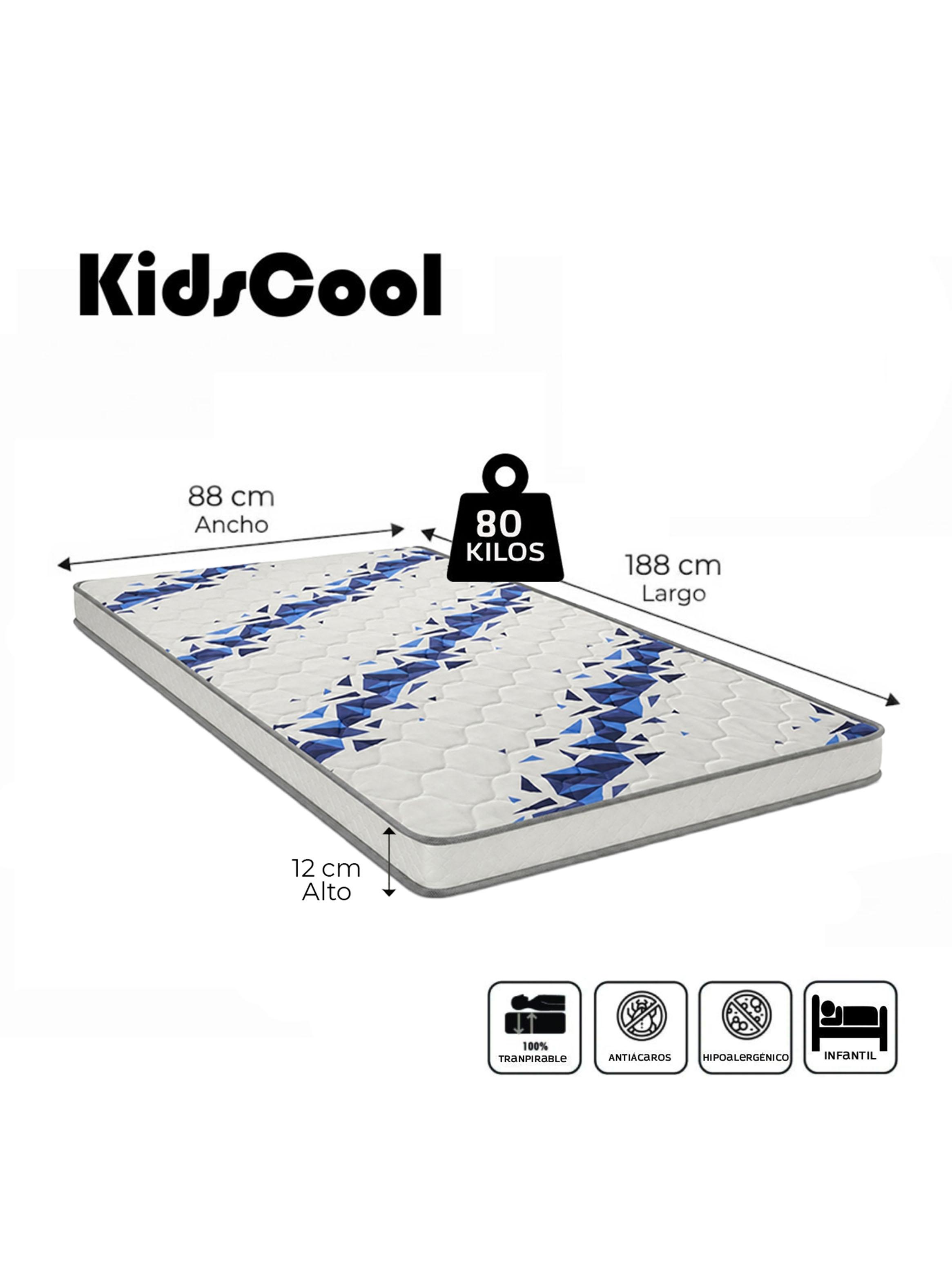 Colchón Infantil Mini Cama Espuma D23 188 x 88 cm-2