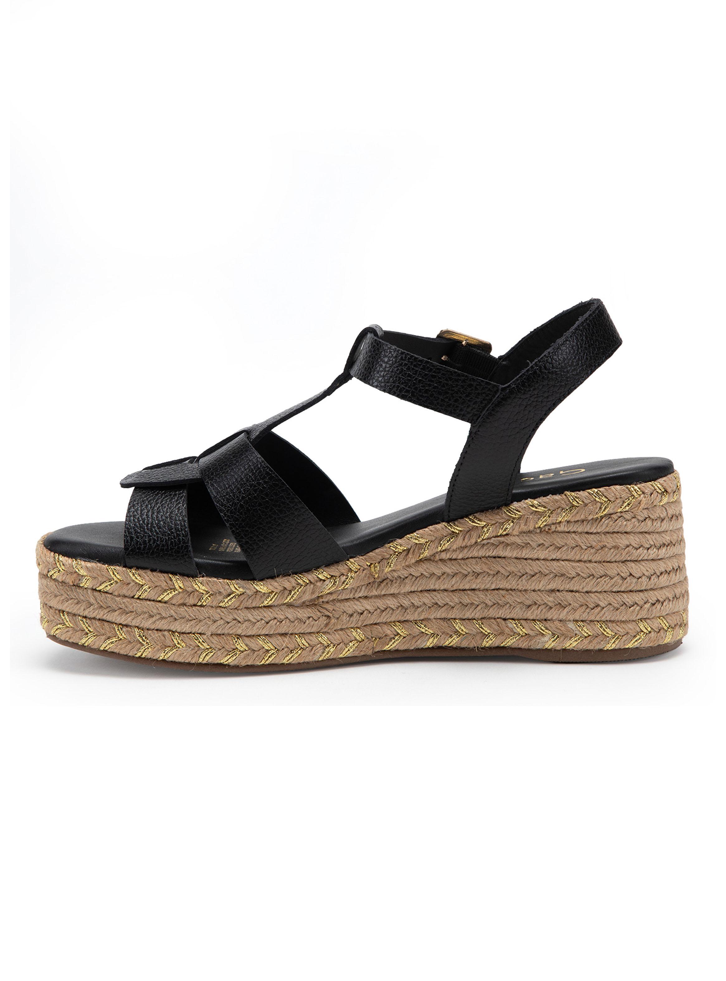 Sandalia Cuero Coni661162 Mujer-2