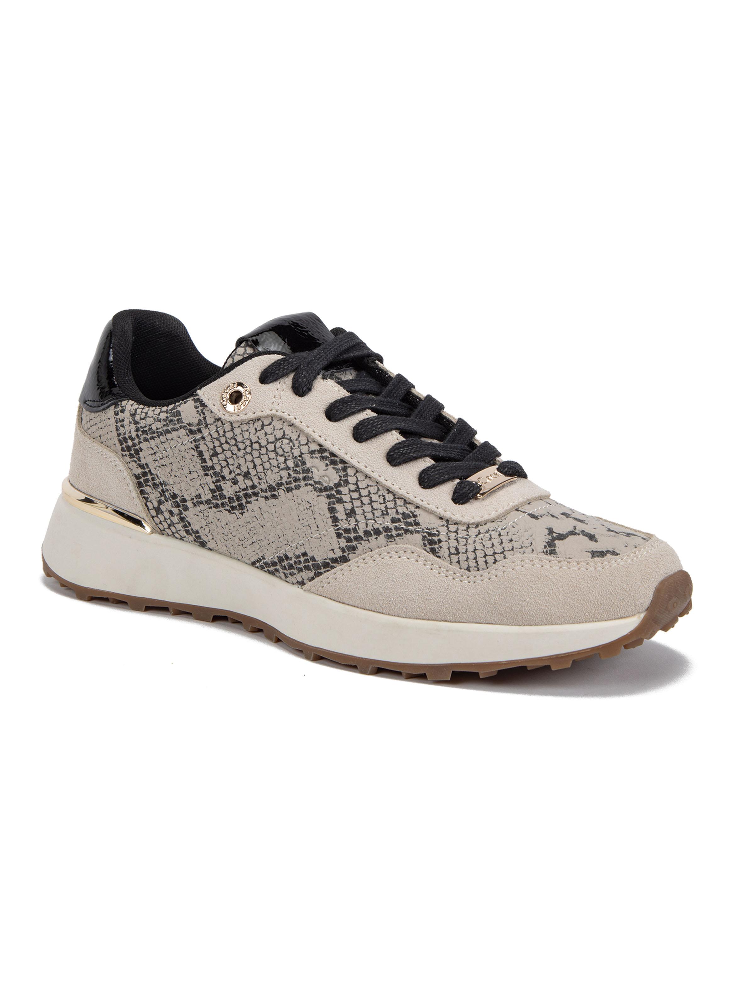Zapatilla Urbana Dori Animal Print 661189 Cuero Mujer-2
