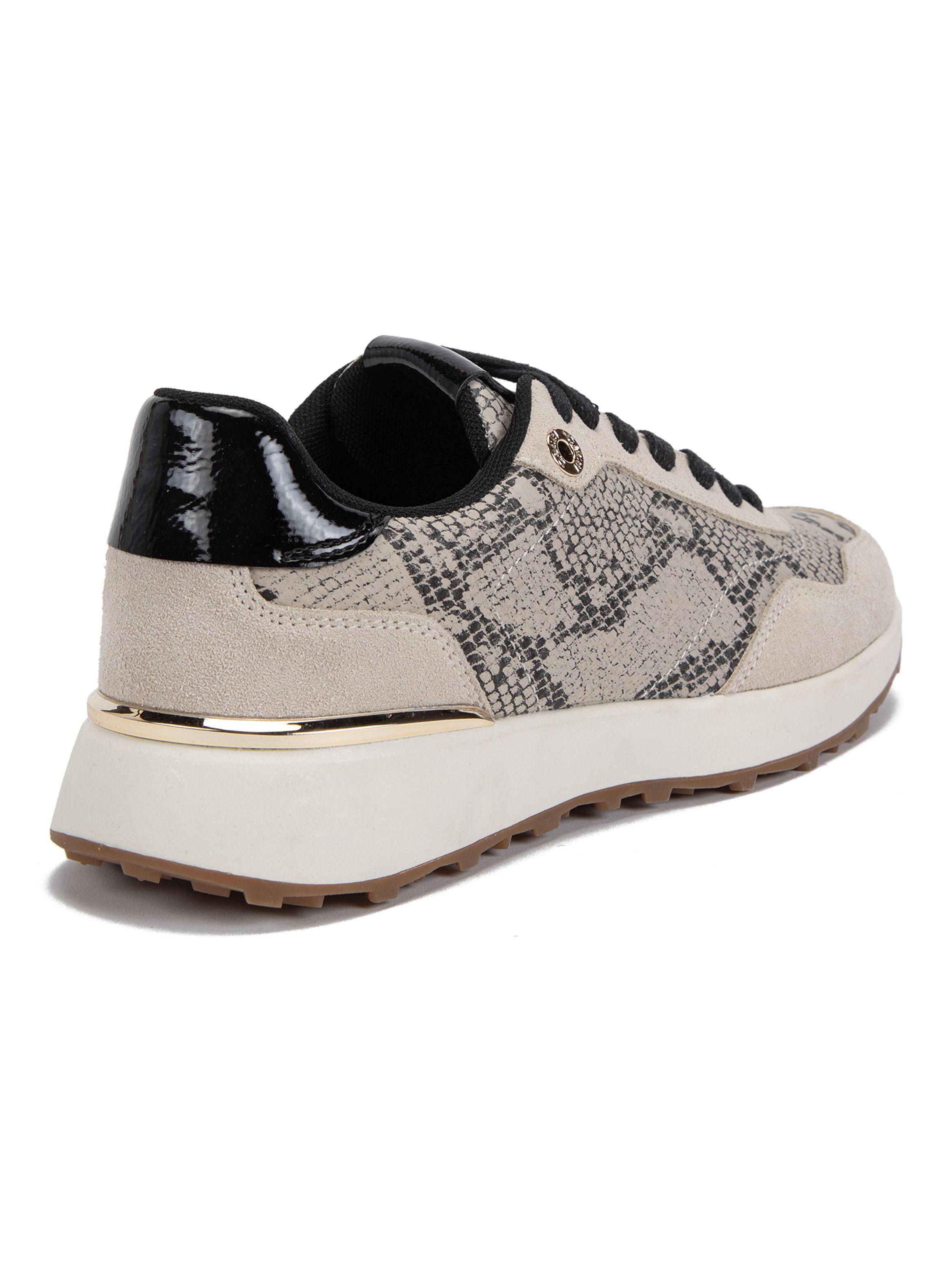 Zapatilla Urbana Dori Animal Print 661189 Cuero Mujer-3