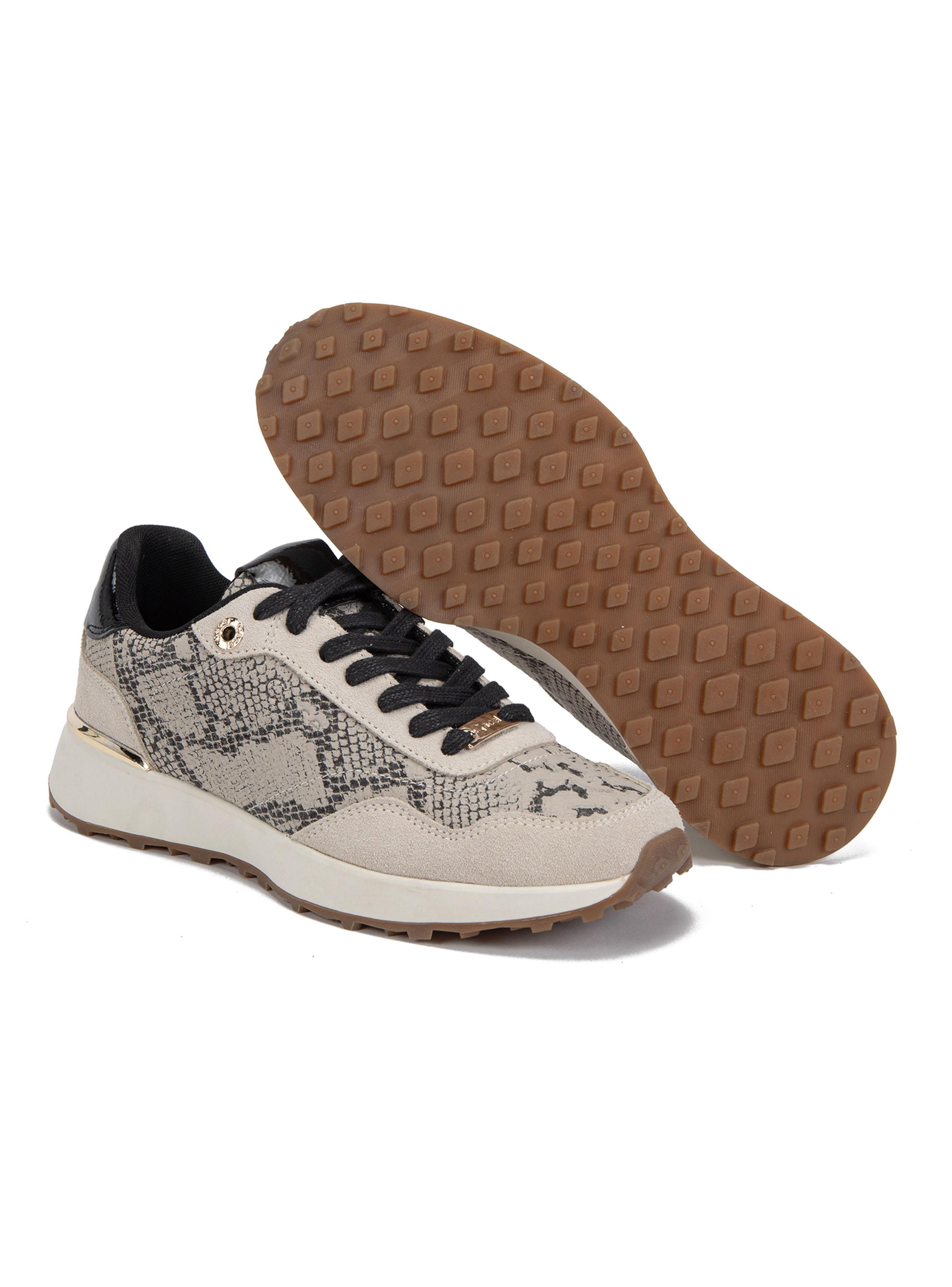Zapatilla Urbana Dori Animal Print 661189 Cuero Mujer-4