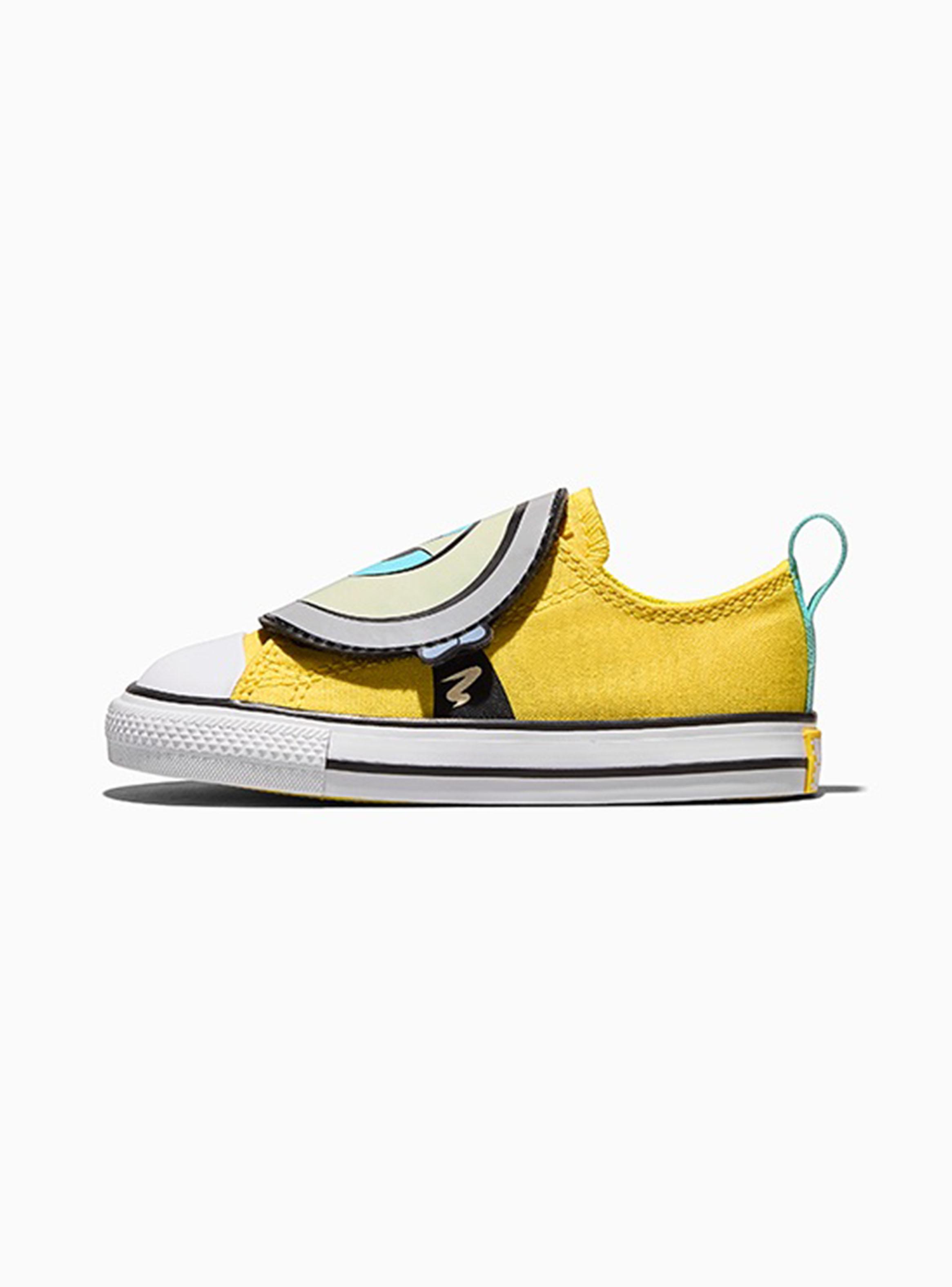 Zapatilla Urbana Gráfica Minions All Star One Strap Niños-2