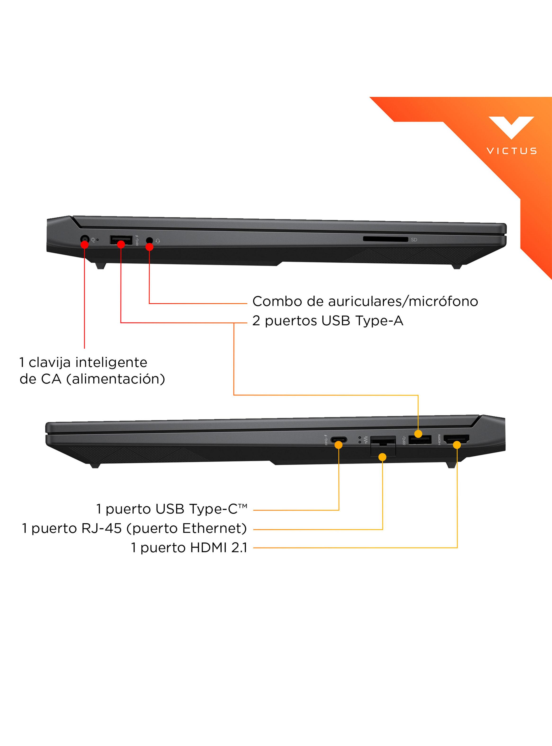 Notebook Gamer Victus 15-fb3026la AMD Ryzen 7 RTX 3050 16GB RAM 512GB SSD 15.6'' FHD 144Hz-7